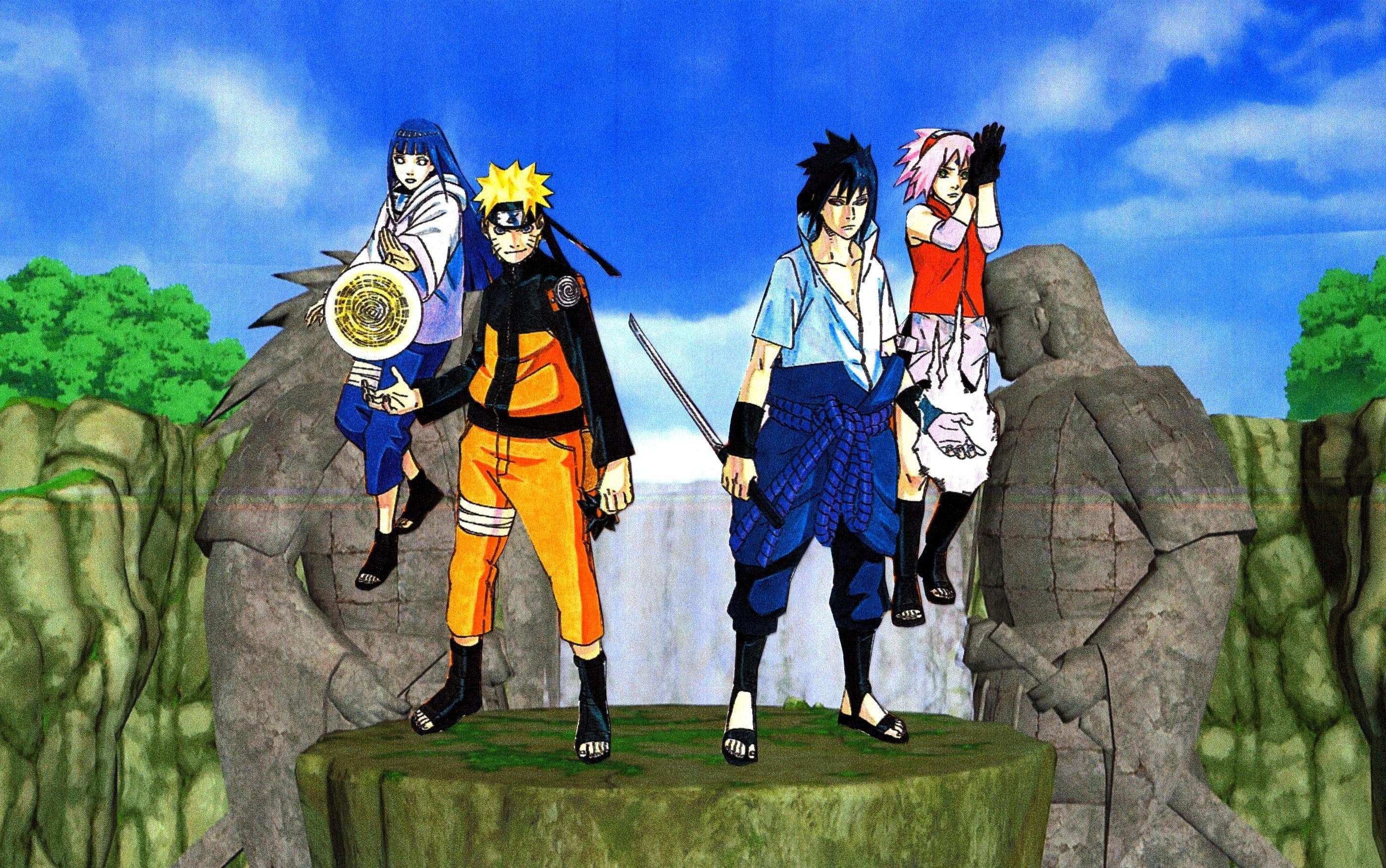 2799x1754 ... Naruto Hinata Sasuke Sakura Wallpaper 2 by weissdrum