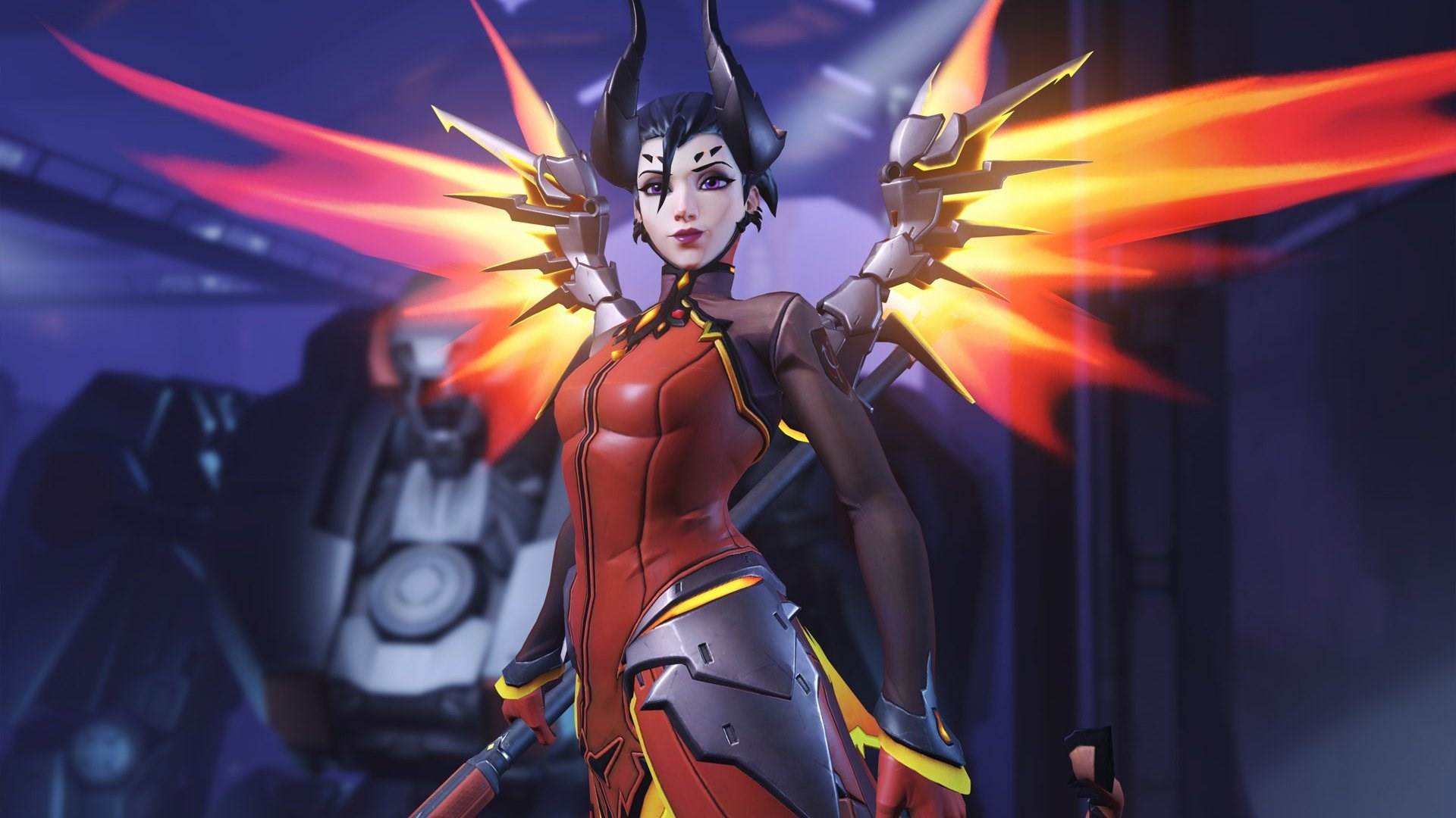 1920x1080 mercy devil overwatch High Definition Wallpapers
