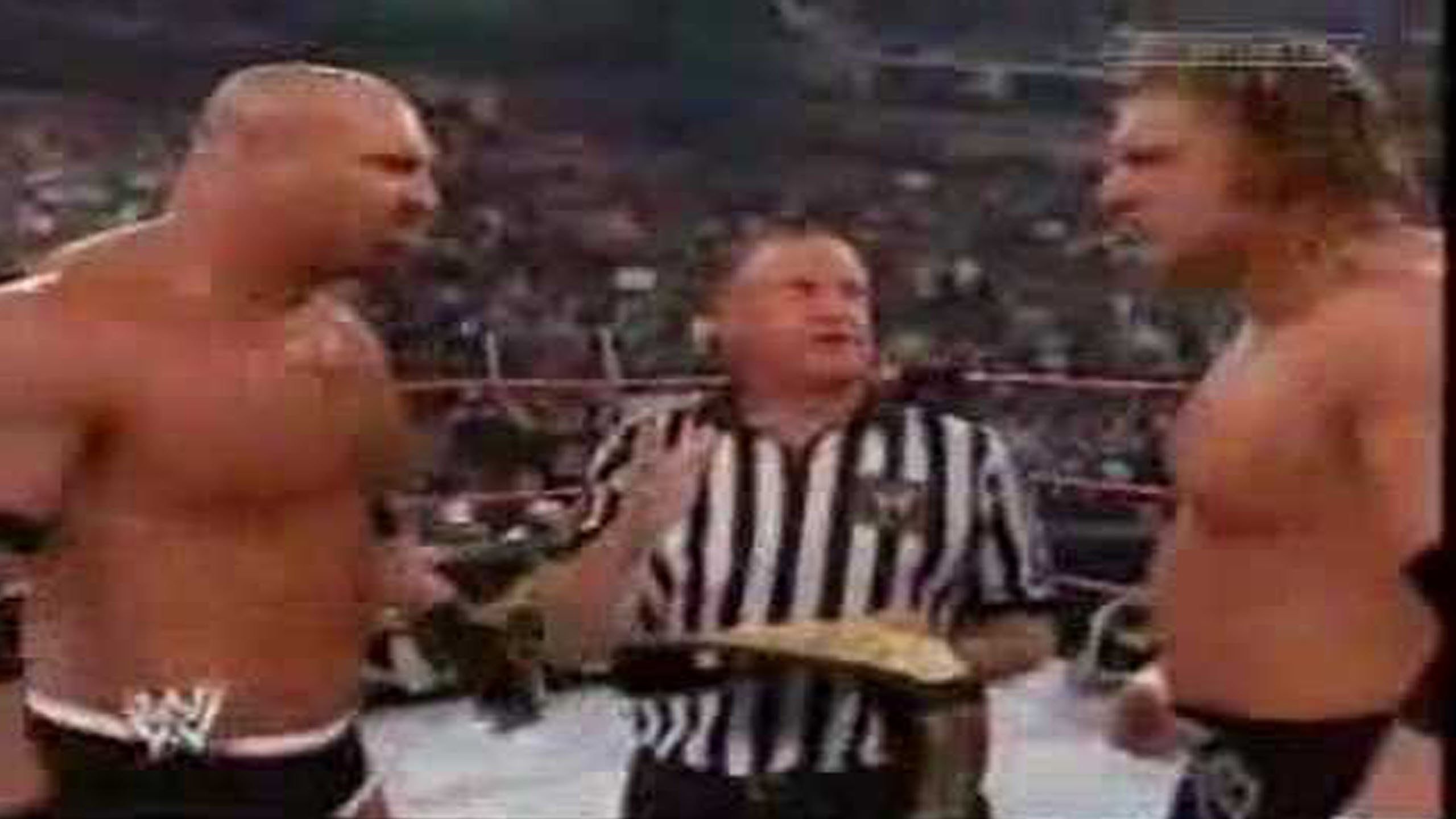 2560x1440 WWE UNFORGIVEN 2003 Triple h vs Goldberg WHC TITLE MATCH