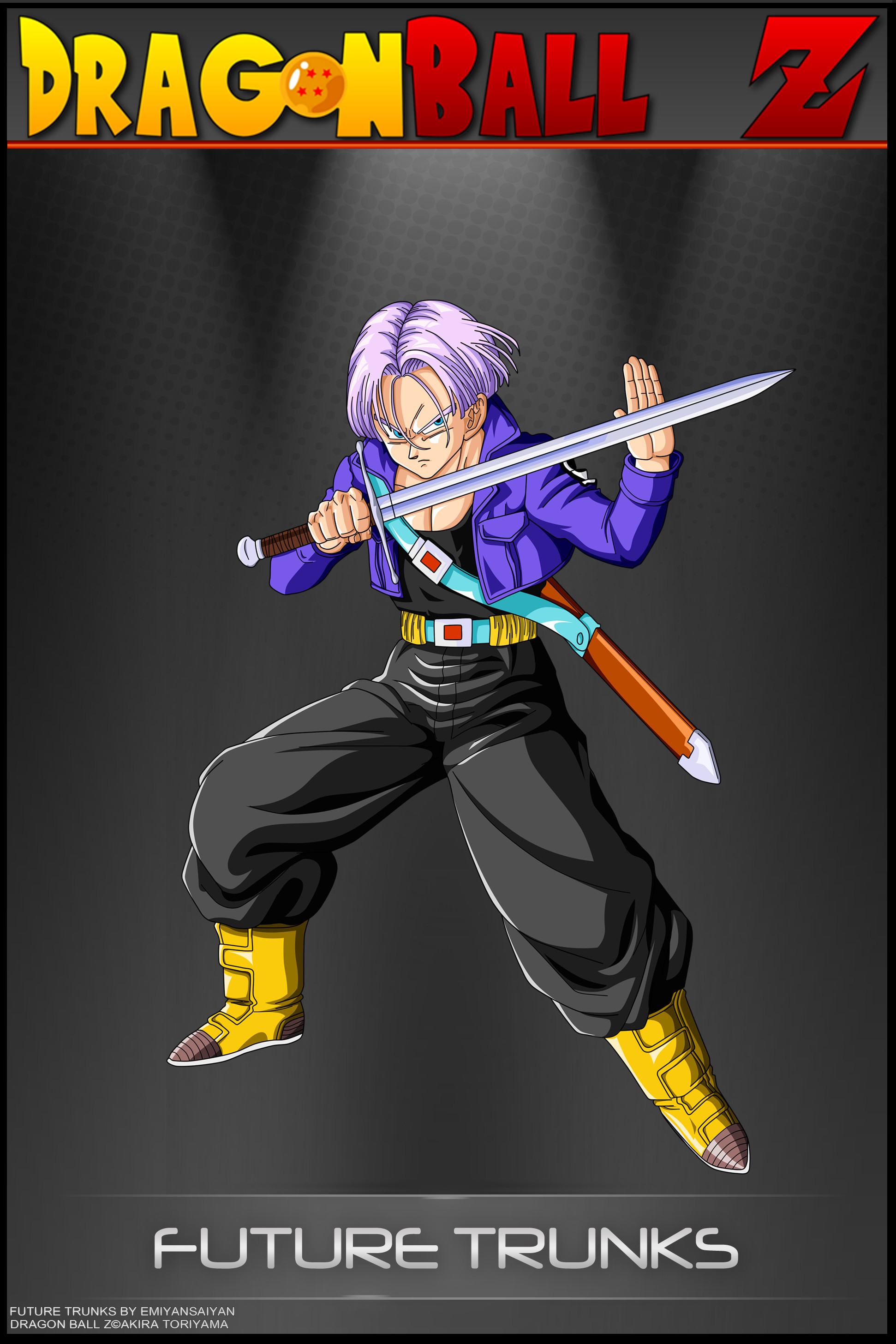 1942x2912 Dragon Ball Z - Future Trunks by DBCProject