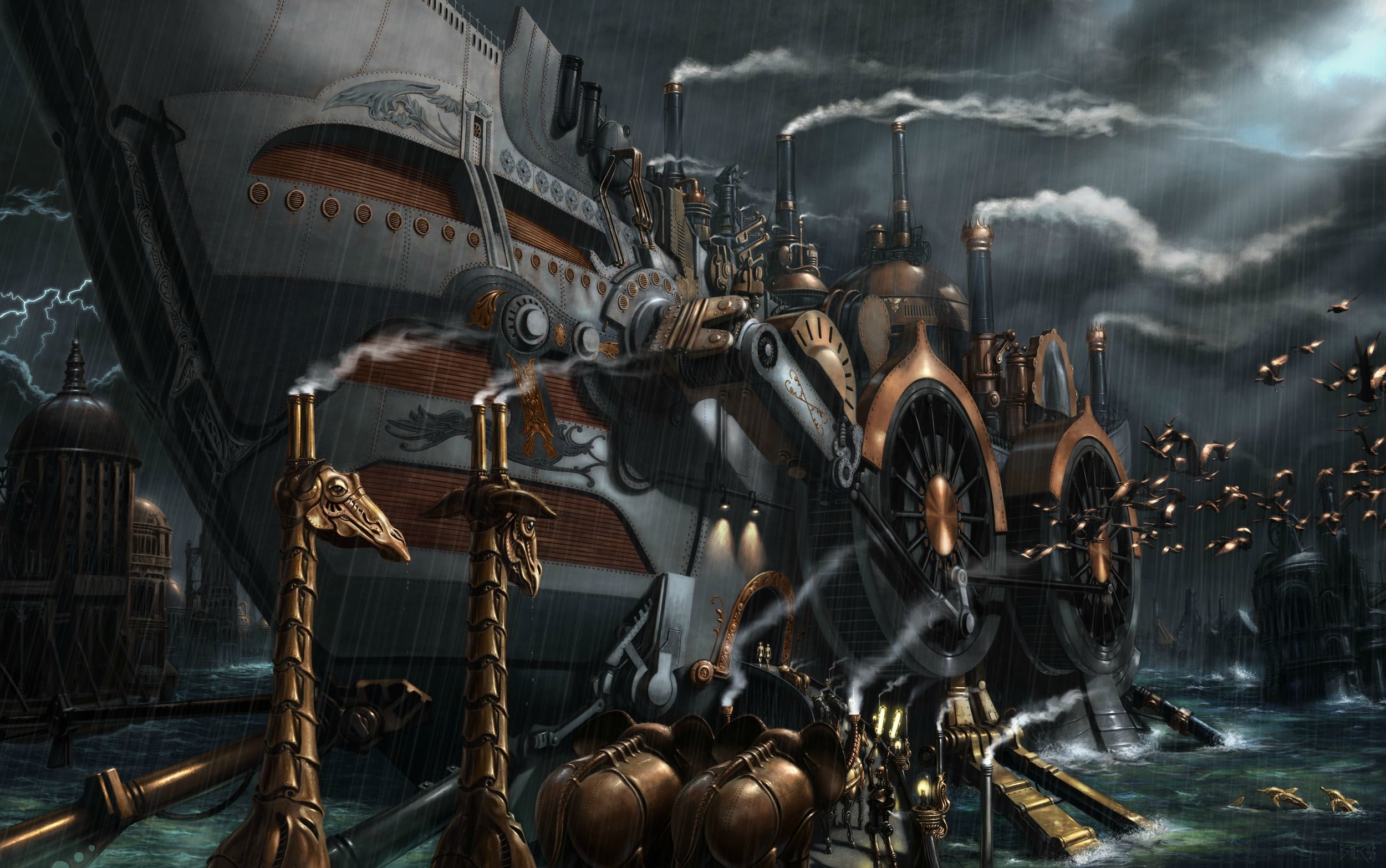 2500x1566 Steampunk Wallpapers