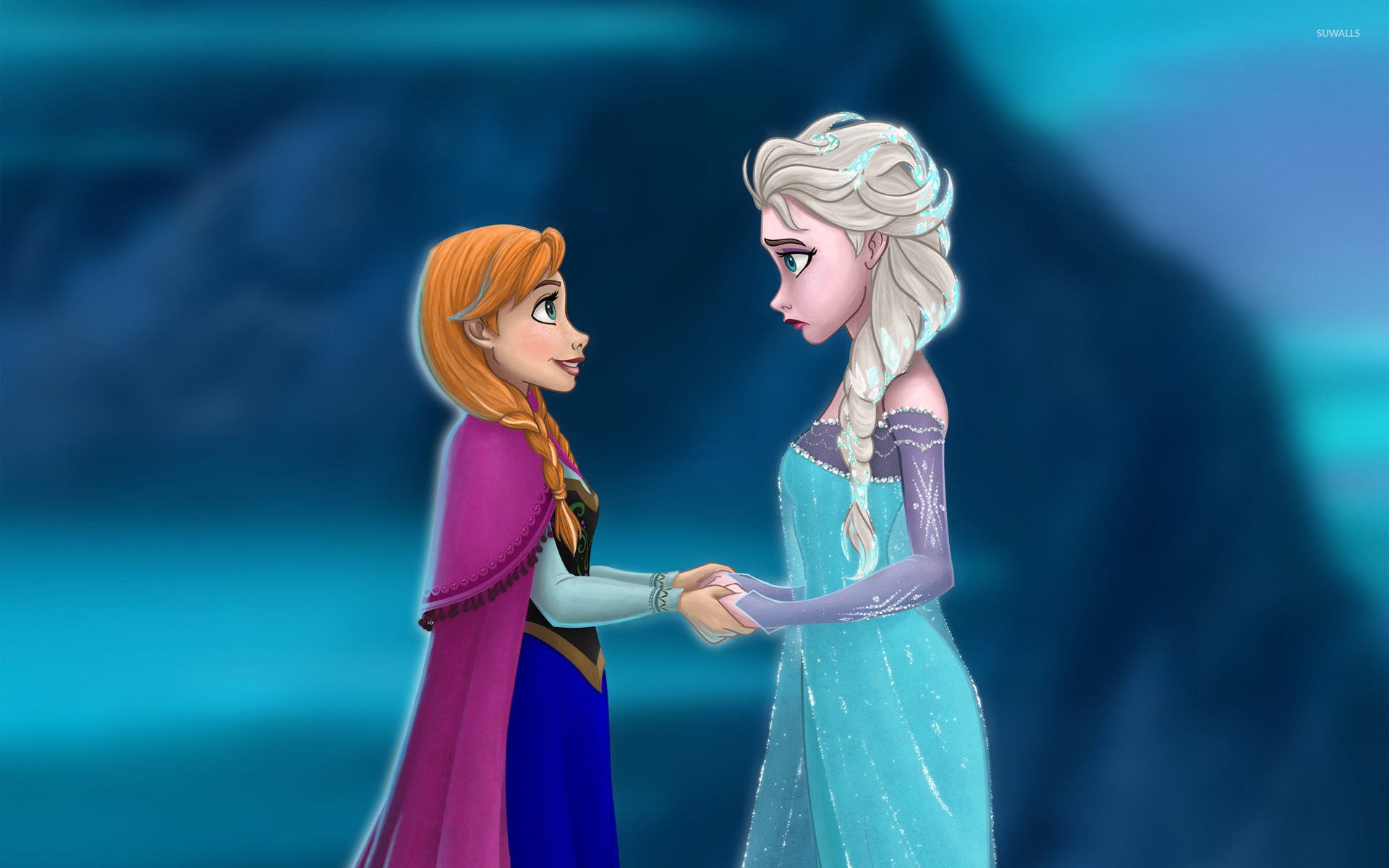 1920x1200 Elsa and Anna - Frozen [2] wallpaper