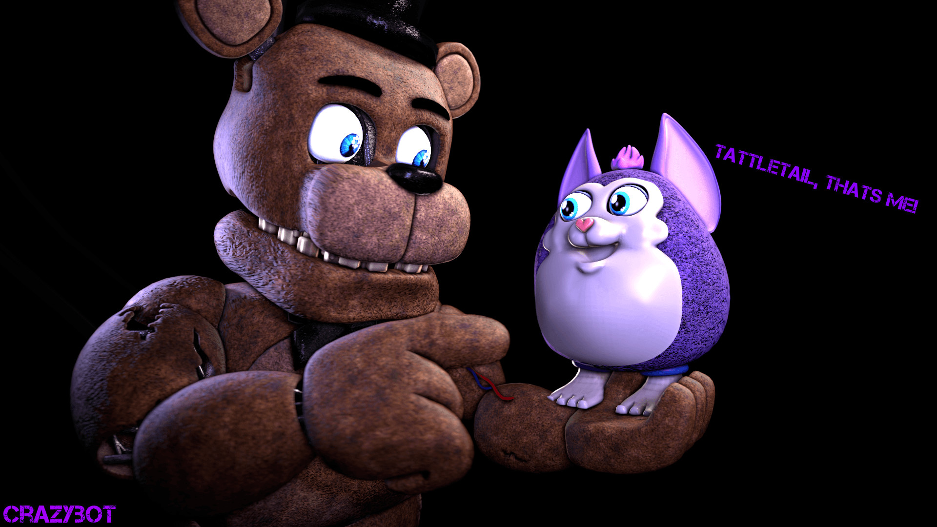 1920x1080 Five Nights at Freddy's Crossover | Tattletail | Know Your Meme