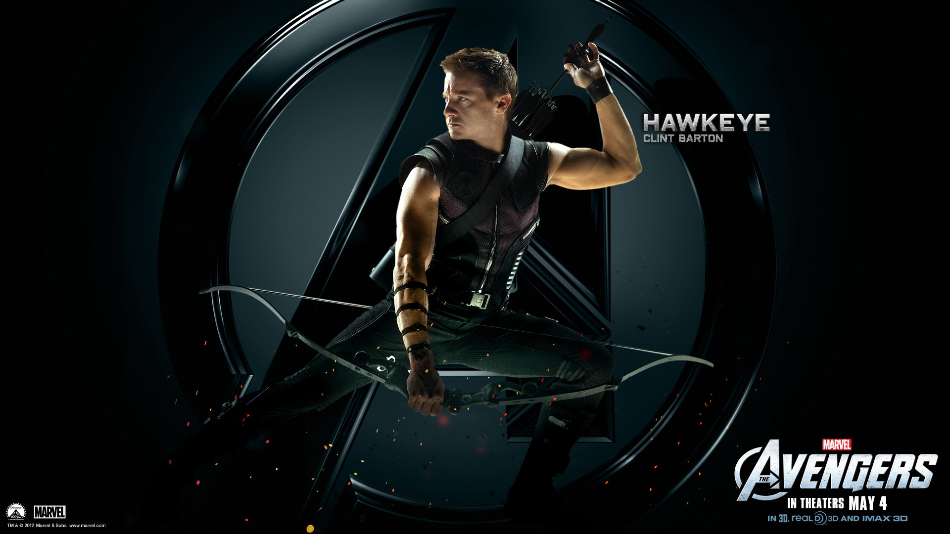 1920x1080 Marvel-The-Avengers-Movie-2012-HD-Wallpaper-Hawkeye-