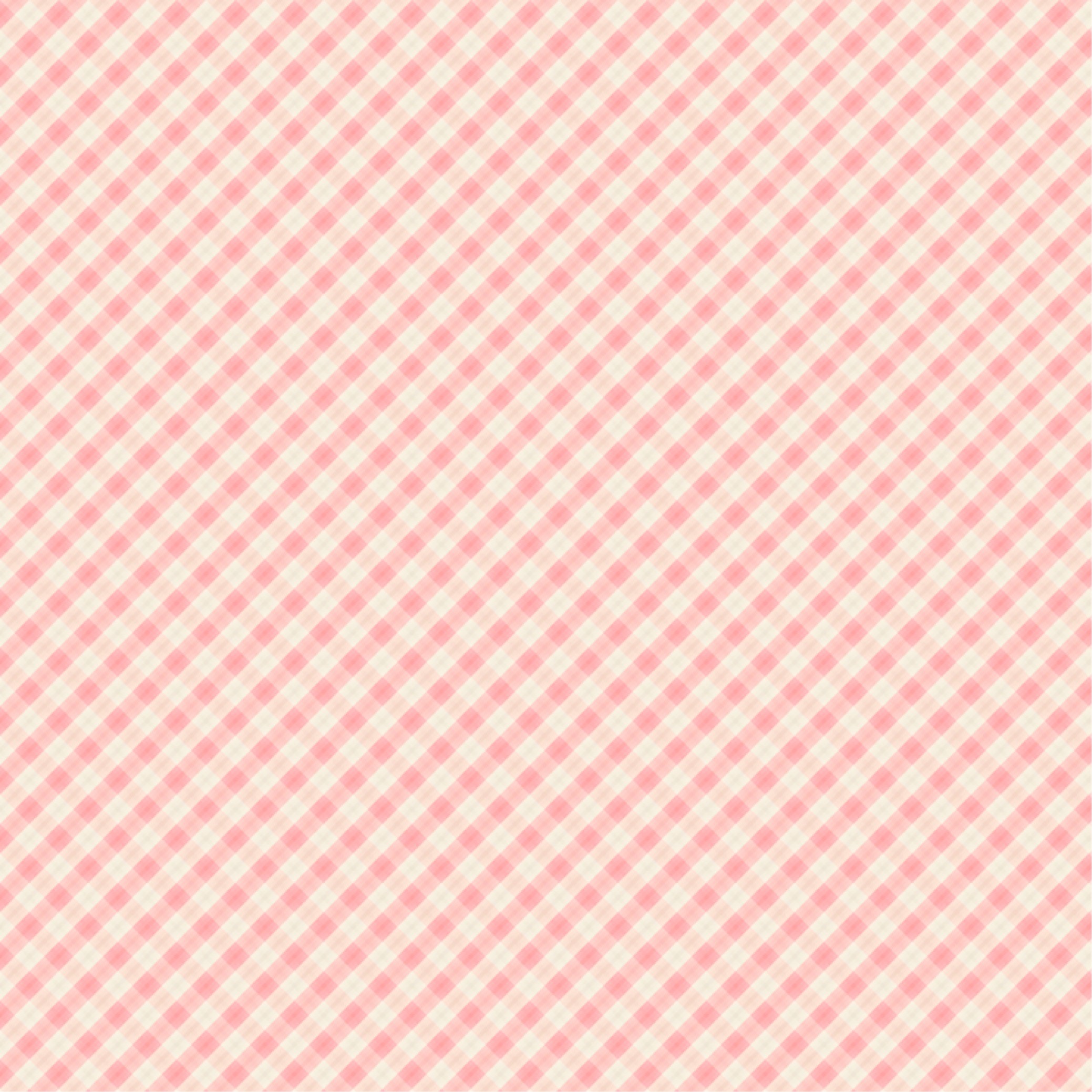 2078x2078 Pink & Off White Plaid Wallpaper