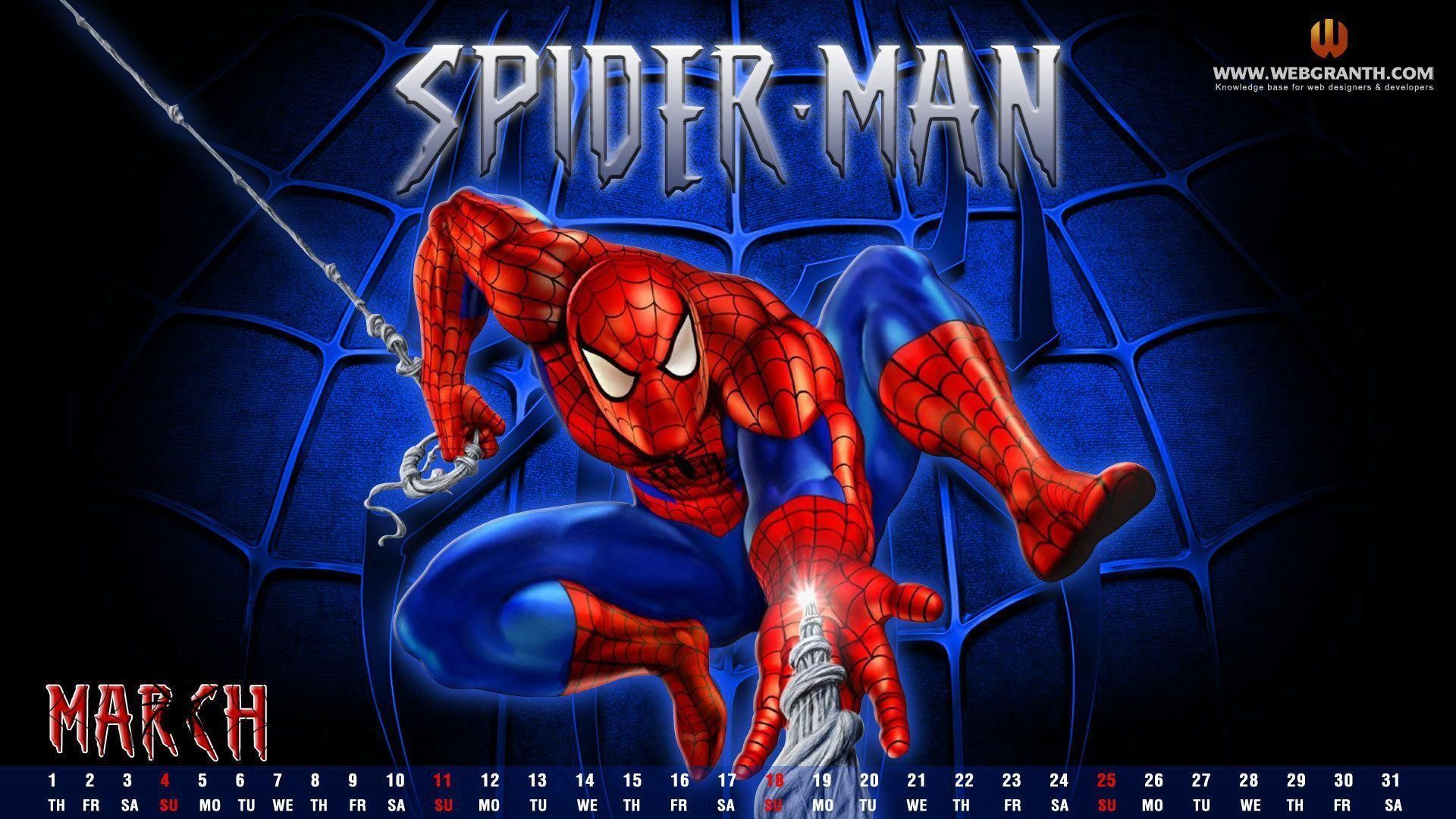 1920x1080 Spiderman Cartoon wallpaper 197461