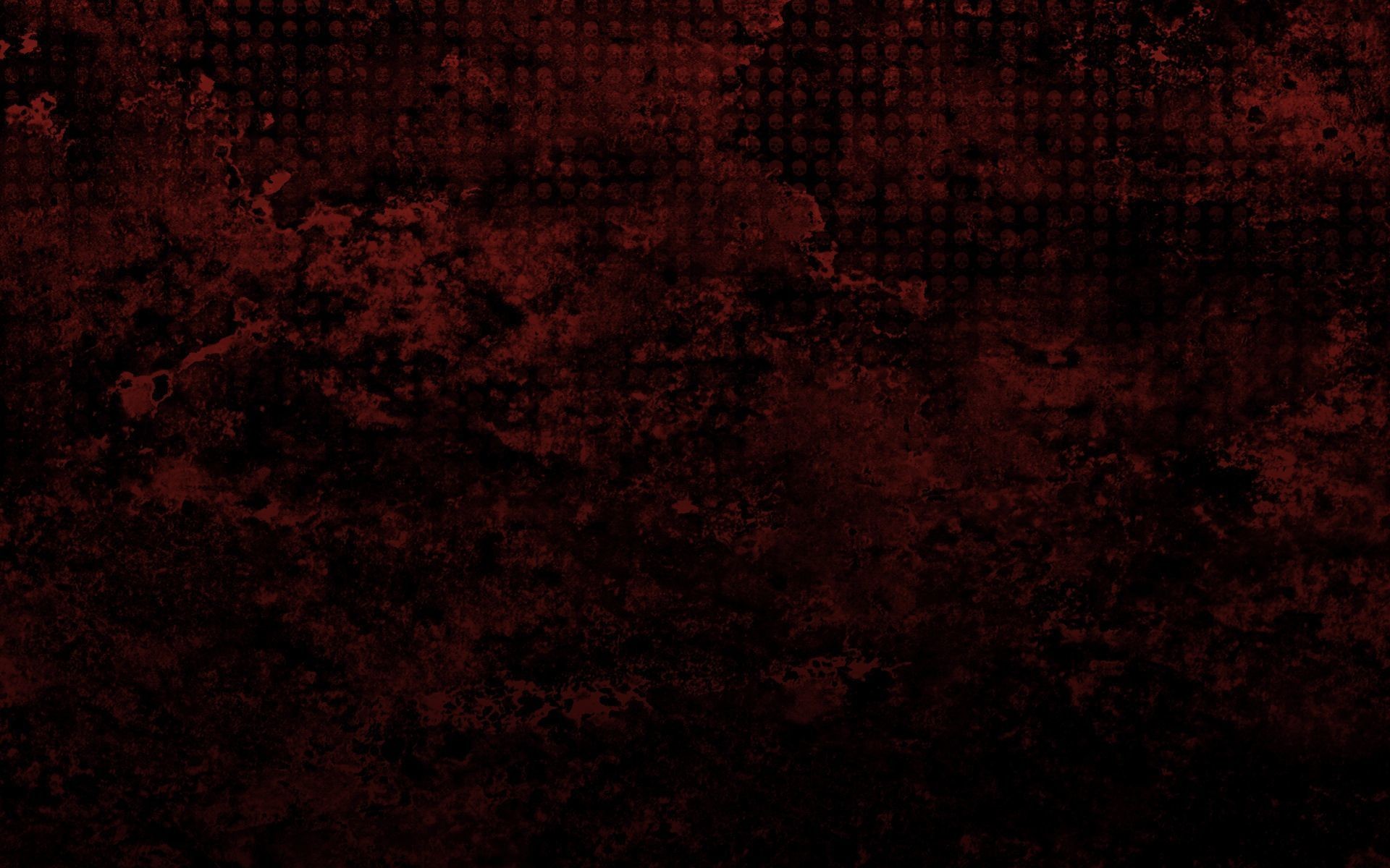 1920x1200 Skull pattern on a red grunge Wallpaper 28537