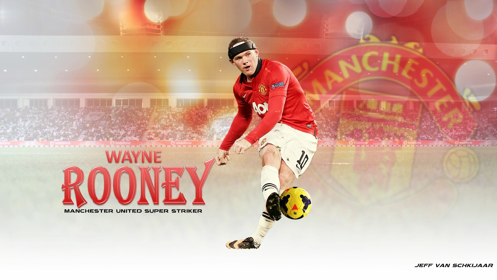 1920x1080 Wayne Rooney 2014 Wallpaper