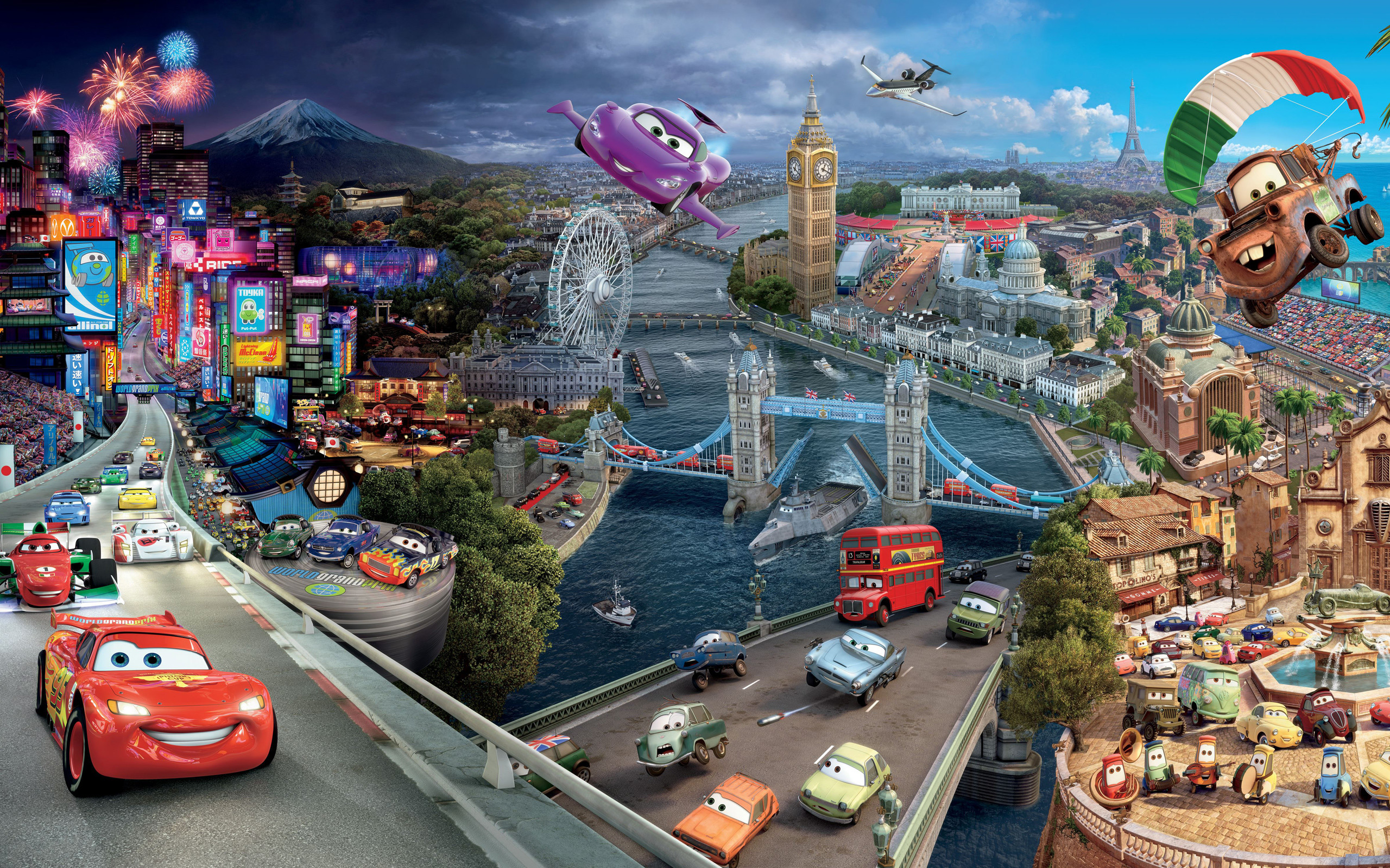 2560x1600 Disney Pixar Cars images Disney Cars wallpaper HD wallpaper and Source Â·  Cars 2 High Resolution Wallpapers Hd Wallpapers