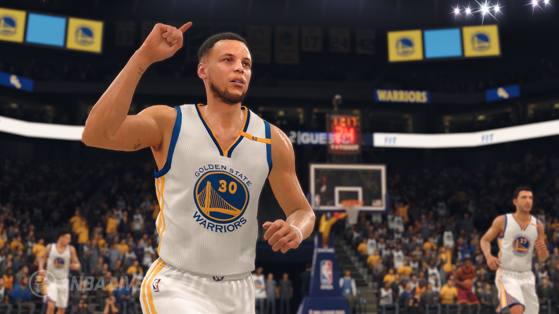 1920x1080 Steph Curry in NBA Live 18