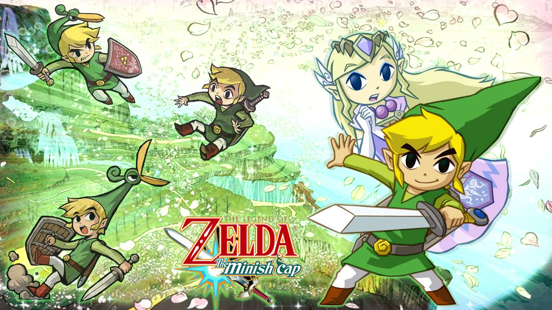 1920x1080 Video Game - The Legend Of Zelda: The Minish Cap Zelda Wallpaper