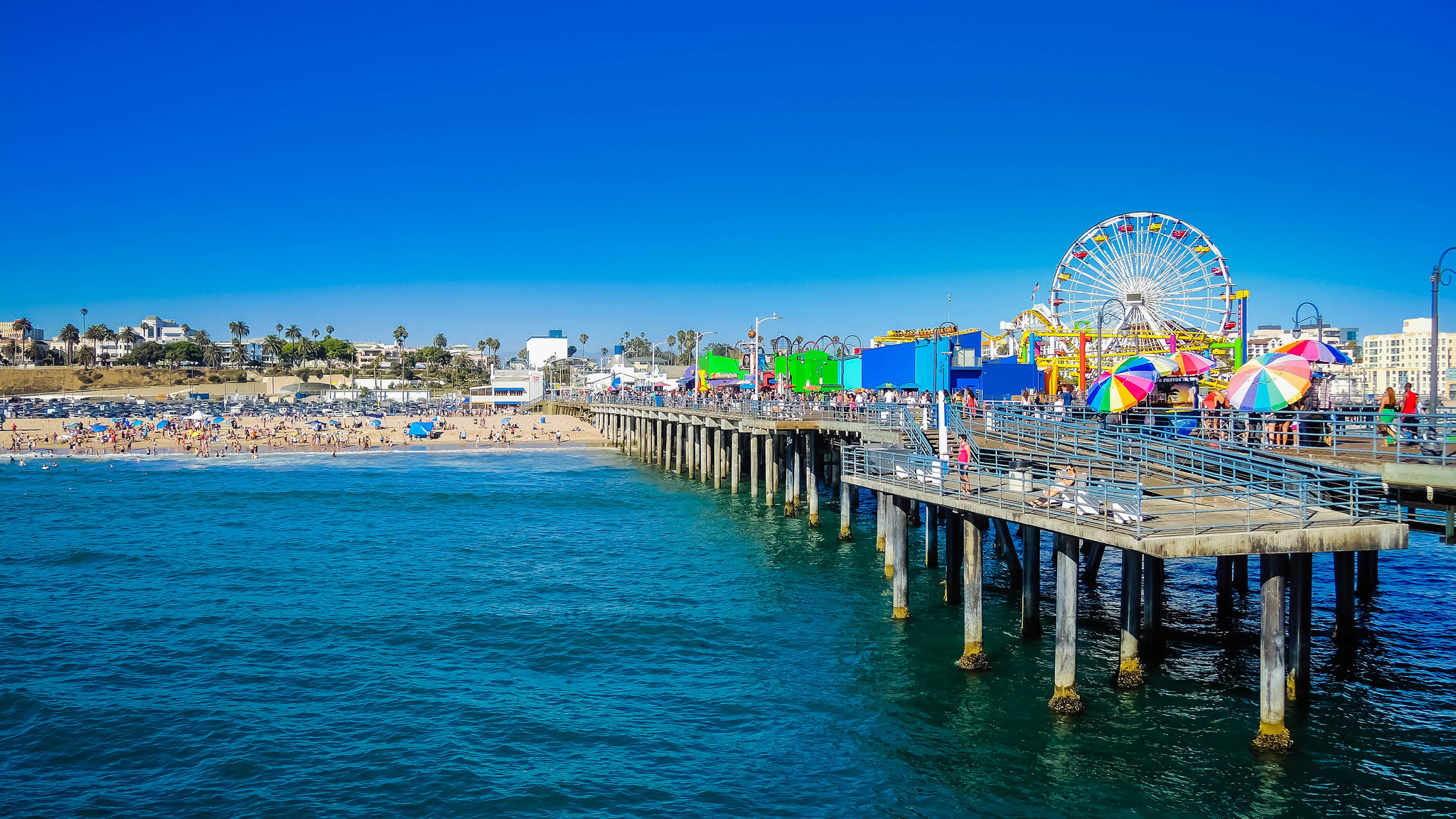 2048x1152 Santa Monica pier-California