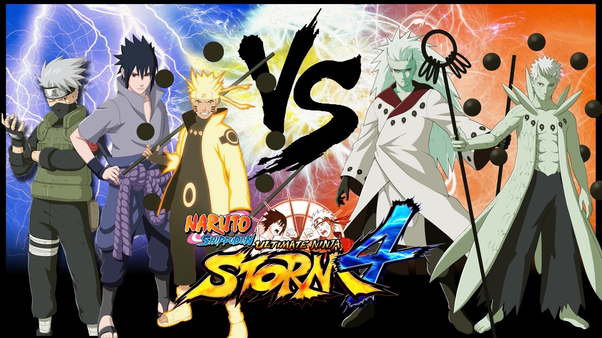 1920x1080 Naruto Ultimate Ninja Storm 4 - Naruto , Sasuke , Kakashi vs Madara & Obito  | Japan Expo Gameplay #6 - YouTube