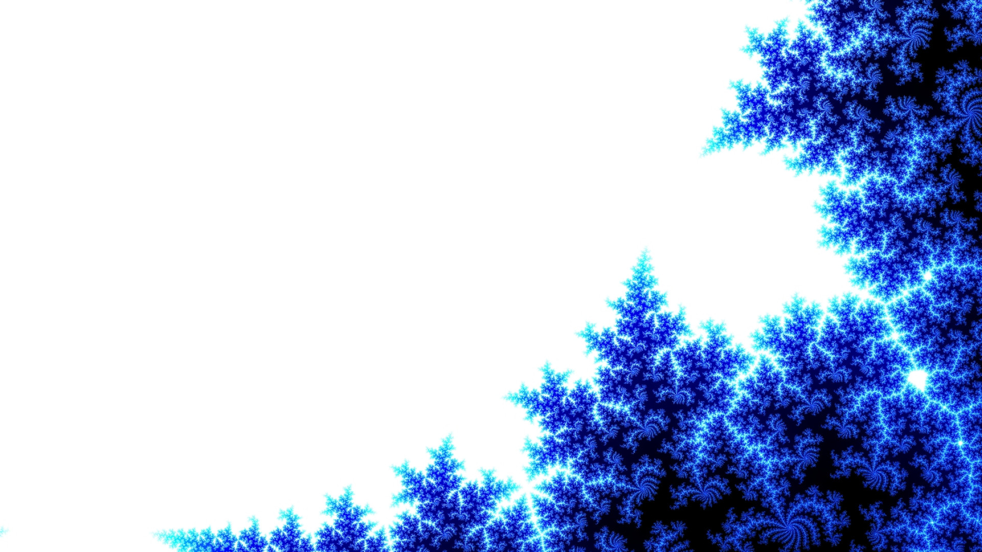 1920x1080  Wallpaper abstract, blue, tree, white