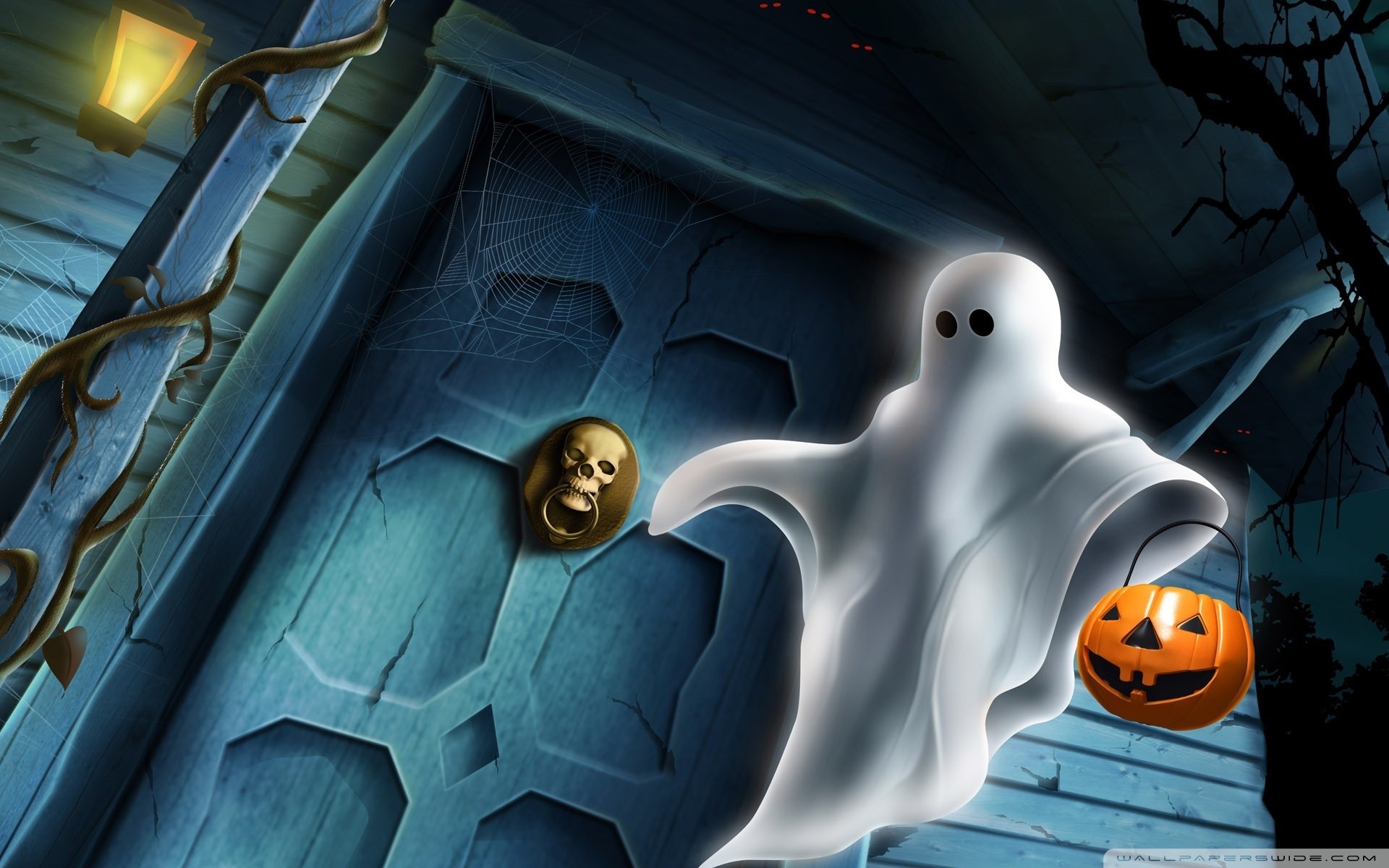 1920x1200 Wallpapers images Cute Halloween Ghost 1 HD wallpaper and background photos