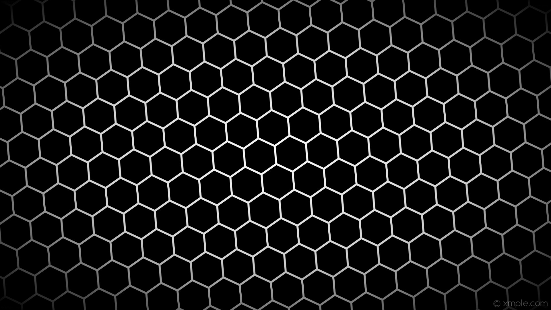1920x1080 wallpaper black hexagon white gradient glow grey light gray #000000 #ffffff  #d3d3d3 diagonal