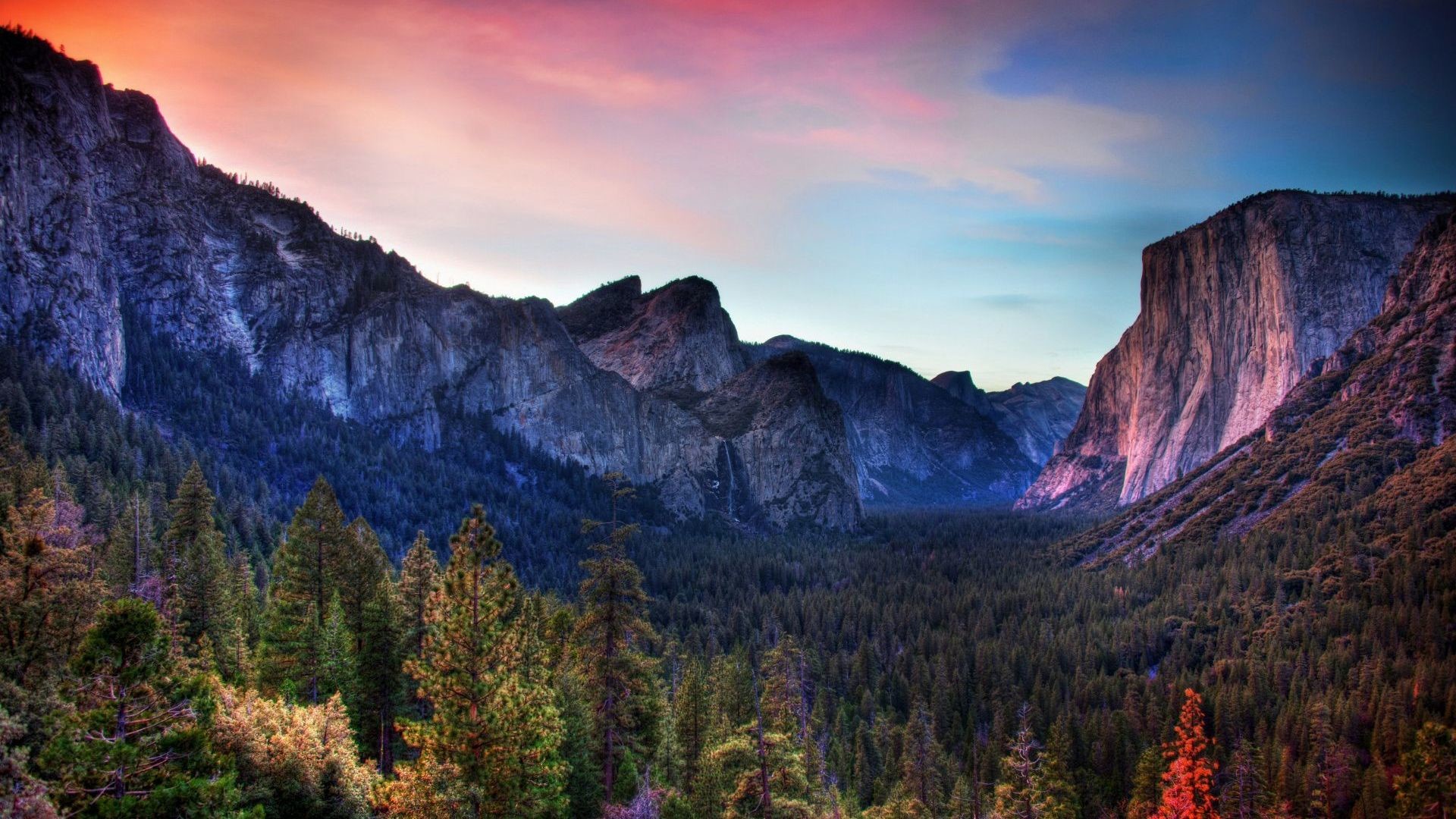 1920x1080 Yosemite National Park Widescreen Wallpaper - #5843