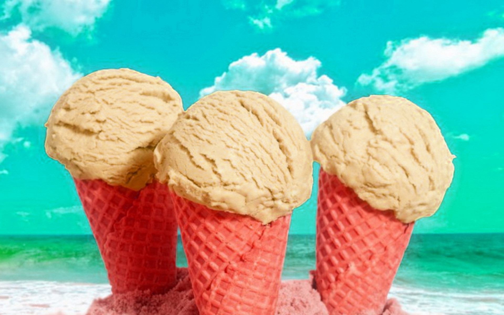1920x1200 Softy Cone Ice Cream For Kids HD Wallpaper #01552
