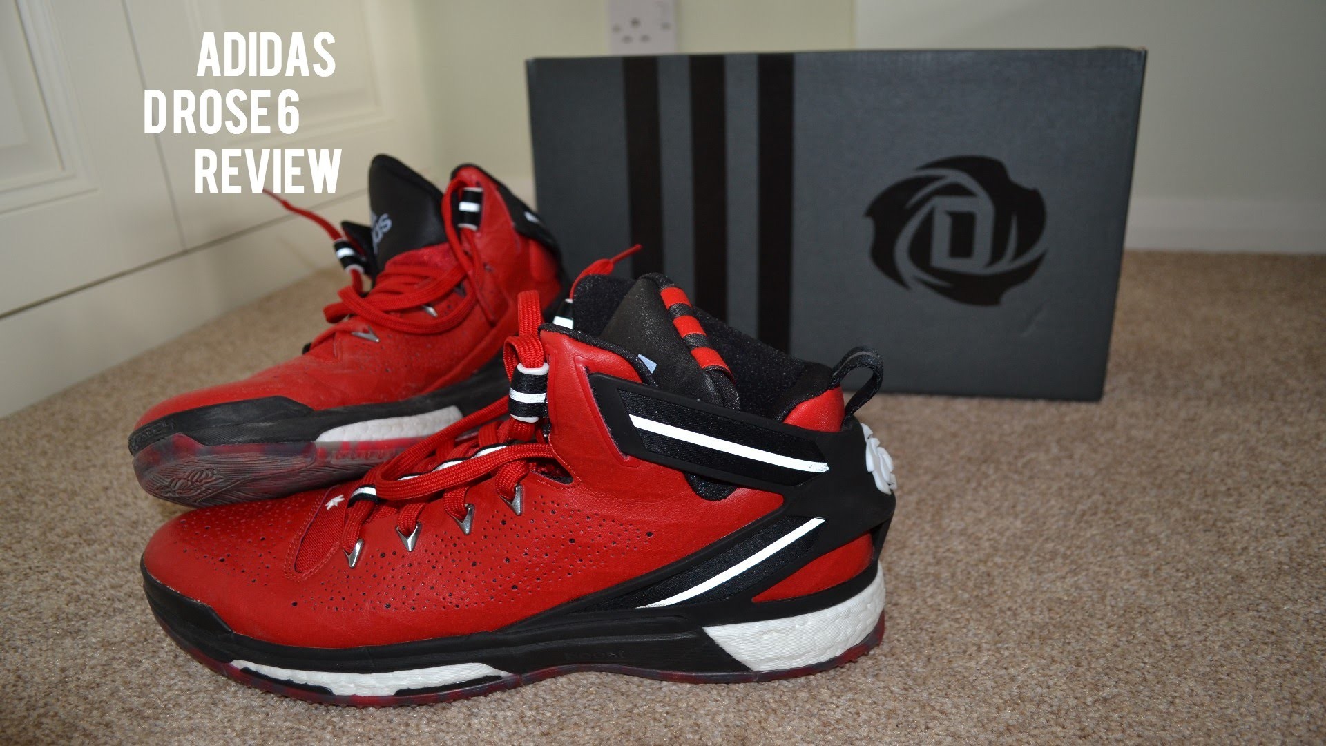 1920x1080 Adidas Derrick Rose 6 Men's Basketball Shoes Review/Performance talk  (February 2016) - YouTube
