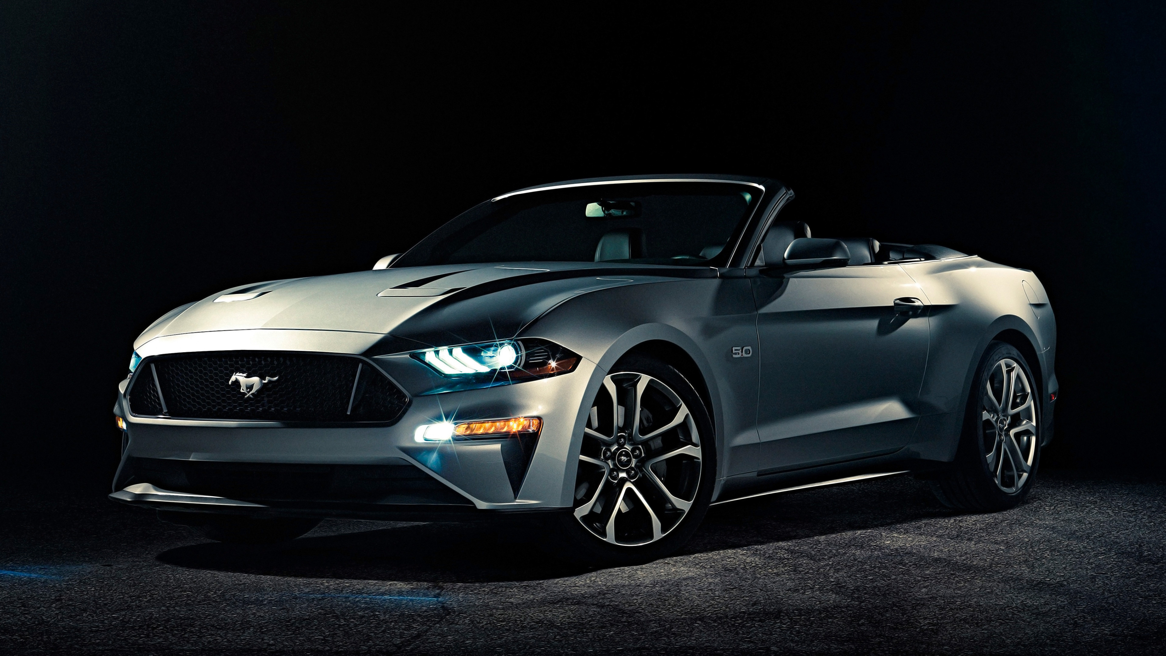 3840x2160 Ford Mustang Convertible 2018 4K