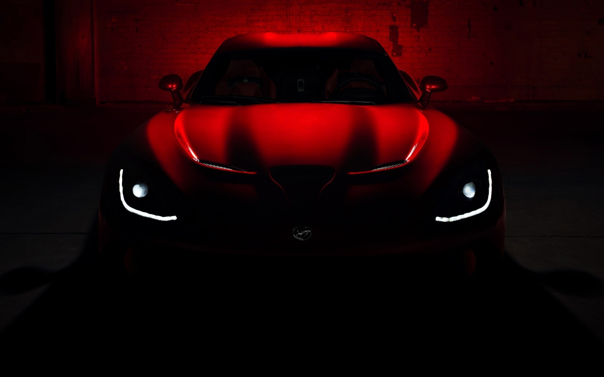 1920x1200 Dodge SRT Viper GTS vehicles cars concept red glow dark lights supercar  wallpaper |  | 26456 | WallpaperUP