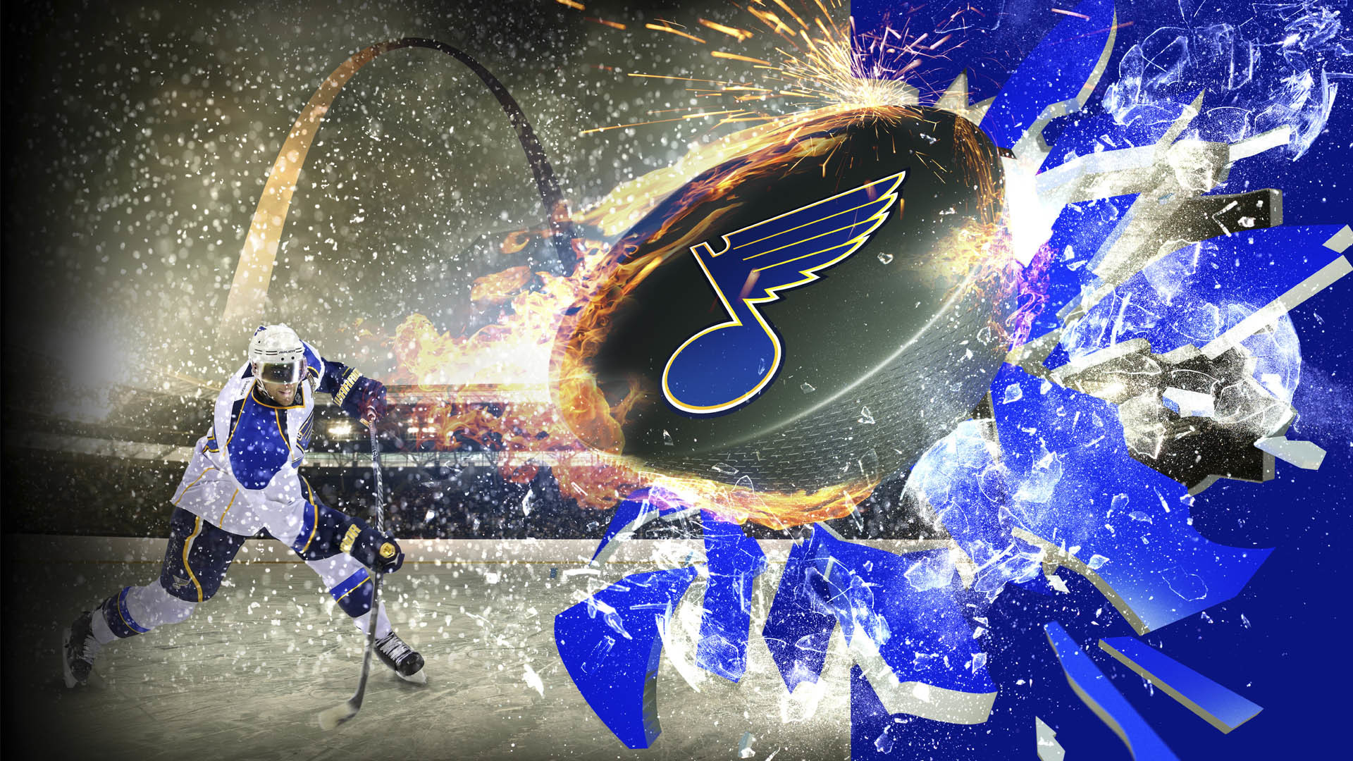 1920x1080 The St. Louis Blues are off to their best start in a long time under head  coach, Mike Yeo. In October, they started the season strong by winning 10  games.