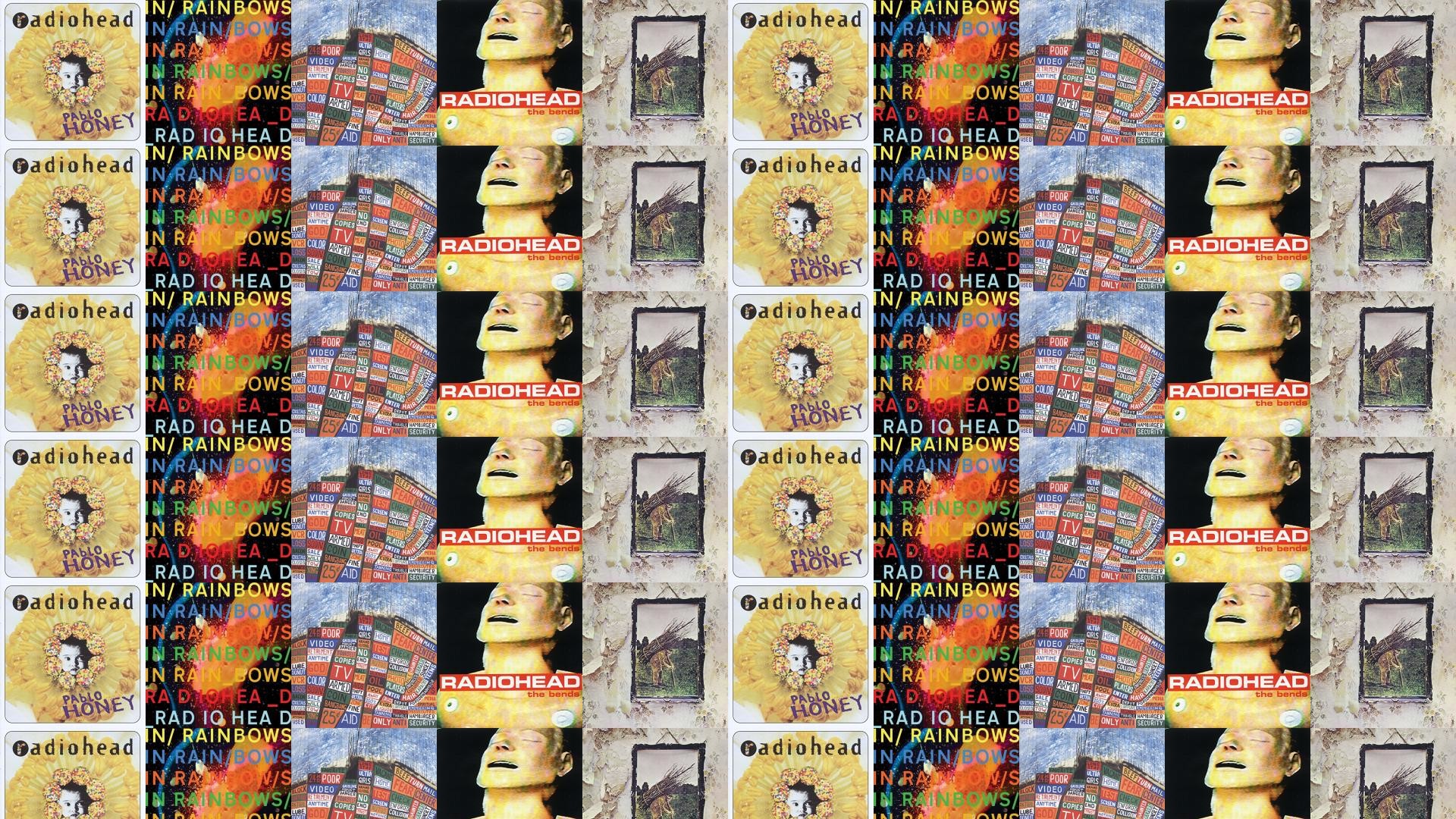 1920x1080 Radiohead Pablo Honey In Rainbows Hail To Thief Wallpaper Â« Tiled Desktop  Wallpaper