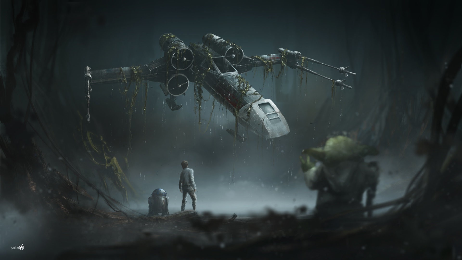 animated star wars xwing wallpaper