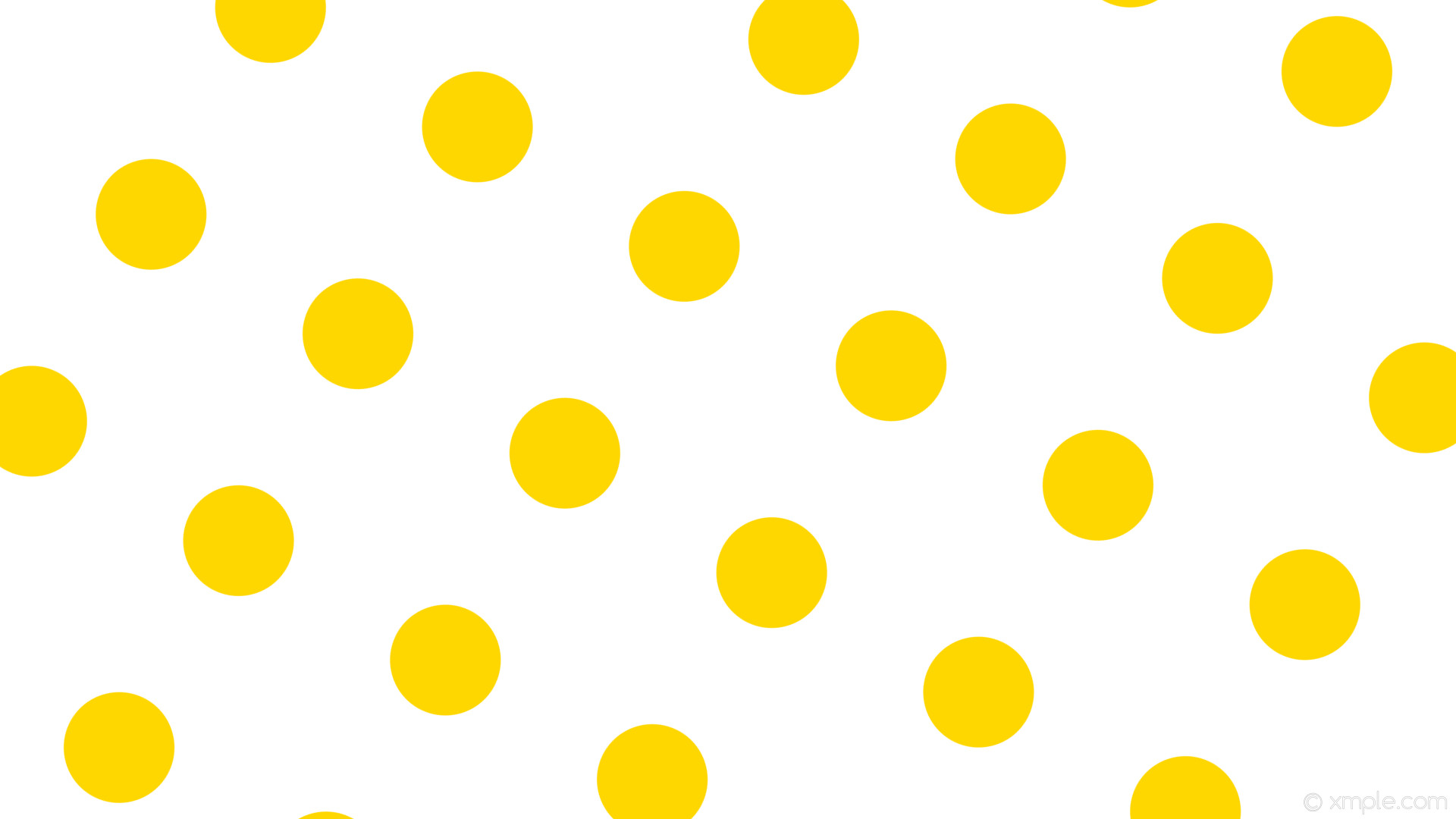 1920x1080 wallpaper white polka dots spots yellow gold #ffffff #ffd700 240Â° 146px  315px