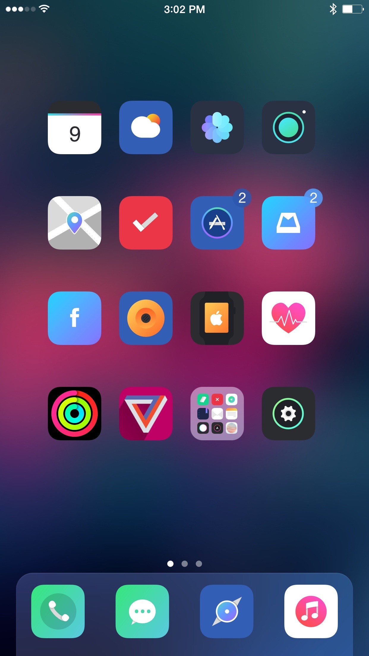 1242x2208 If you are a fan of gorgeous design then you should give this theme a try.  It comes with a collection of clean and sleek icons that will completely  redefine ...