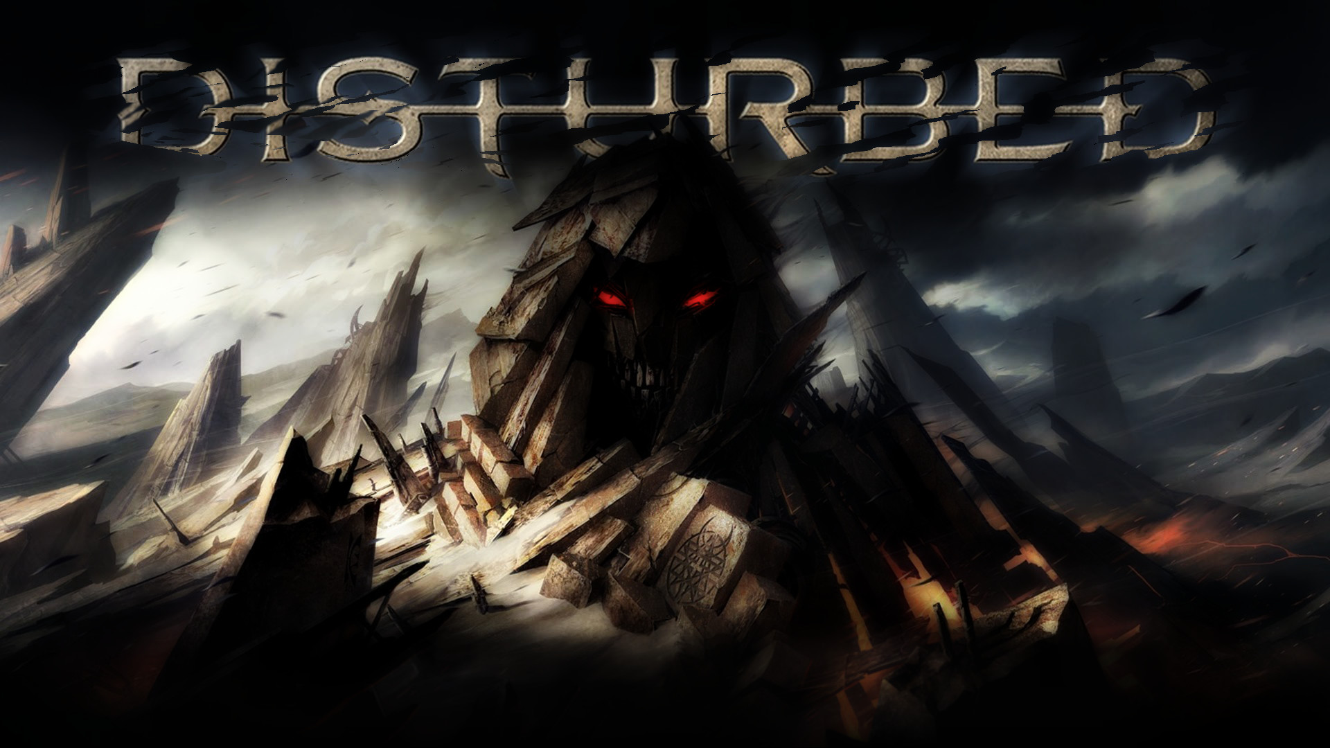 1920x1080 Disturbed - Immortality Darkness Wallpaper by FallenDemon99 on .