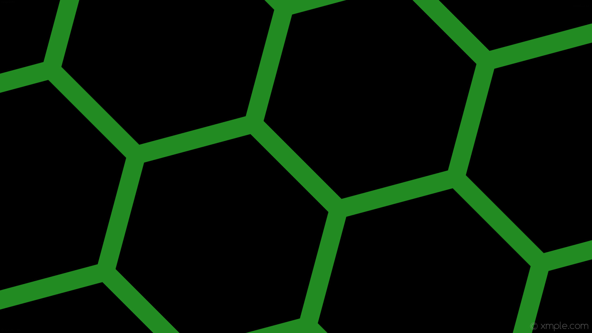 1920x1080 wallpaper beehive green drop shadow black hexagon forest green #228b22  #000000 160Â° 60px