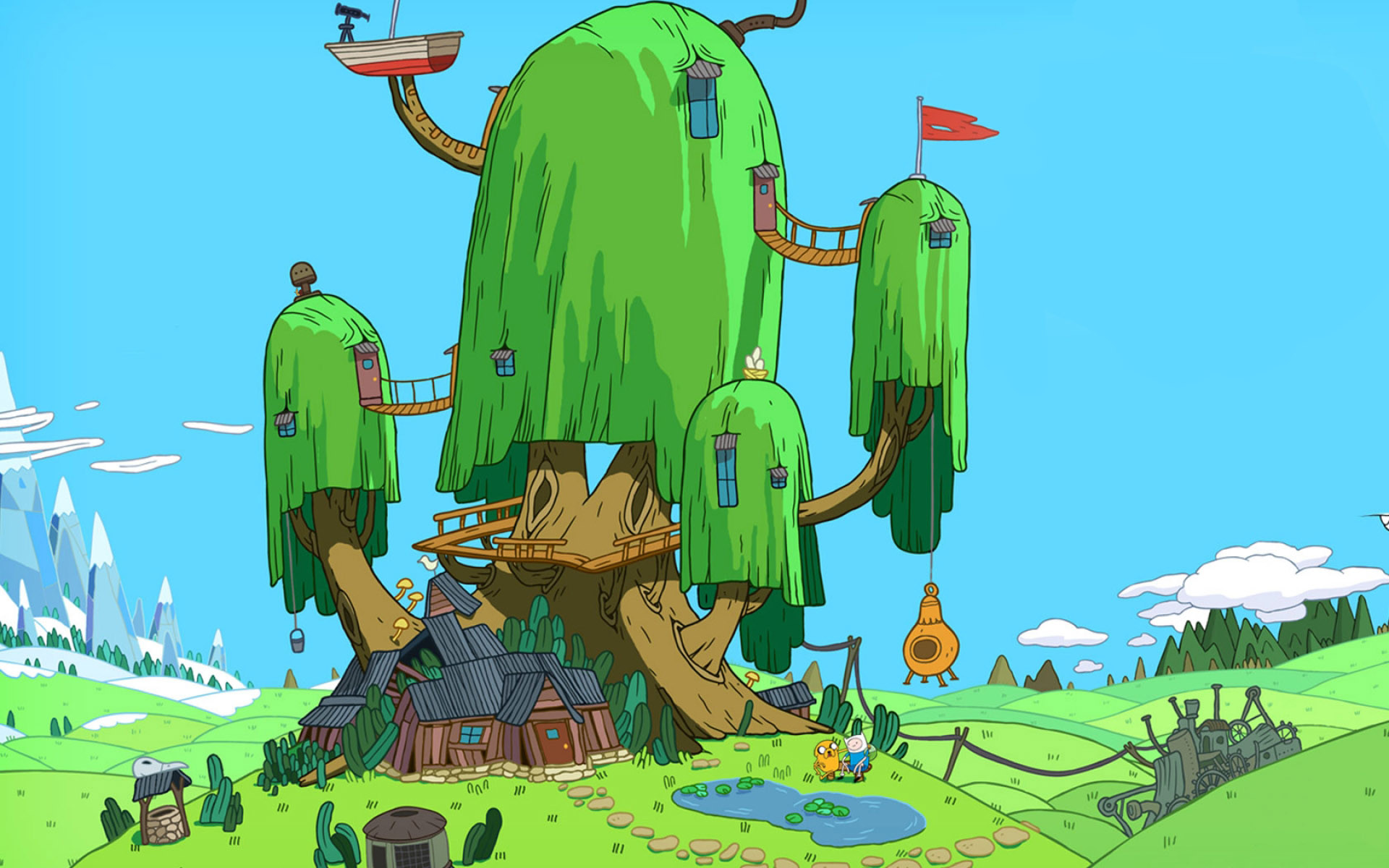 1920x1200 adventure time background scenery 5