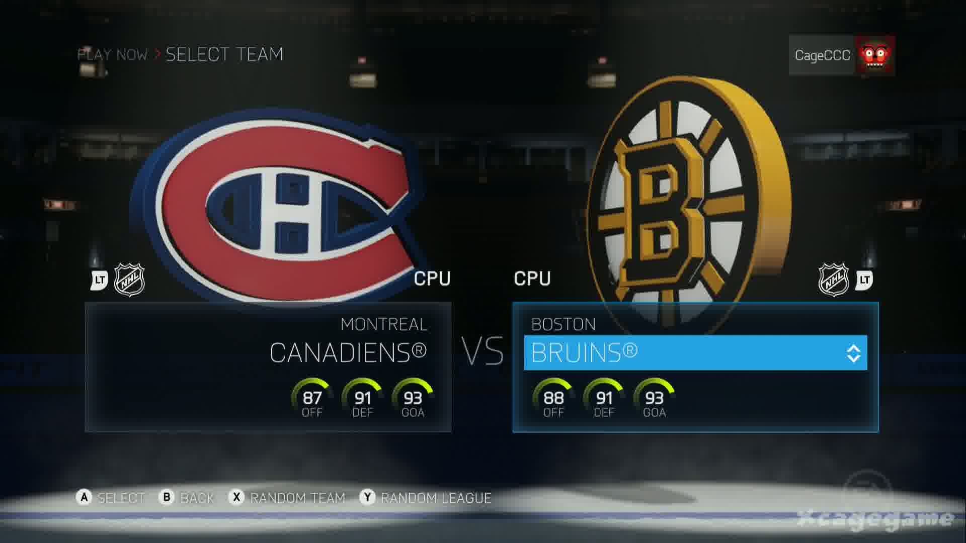 1920x1080 NHL 15 - Gameplay Montreal Canadiens vs Boston Bruins - Xbox One - Full  Game [ HD ] - YouTube