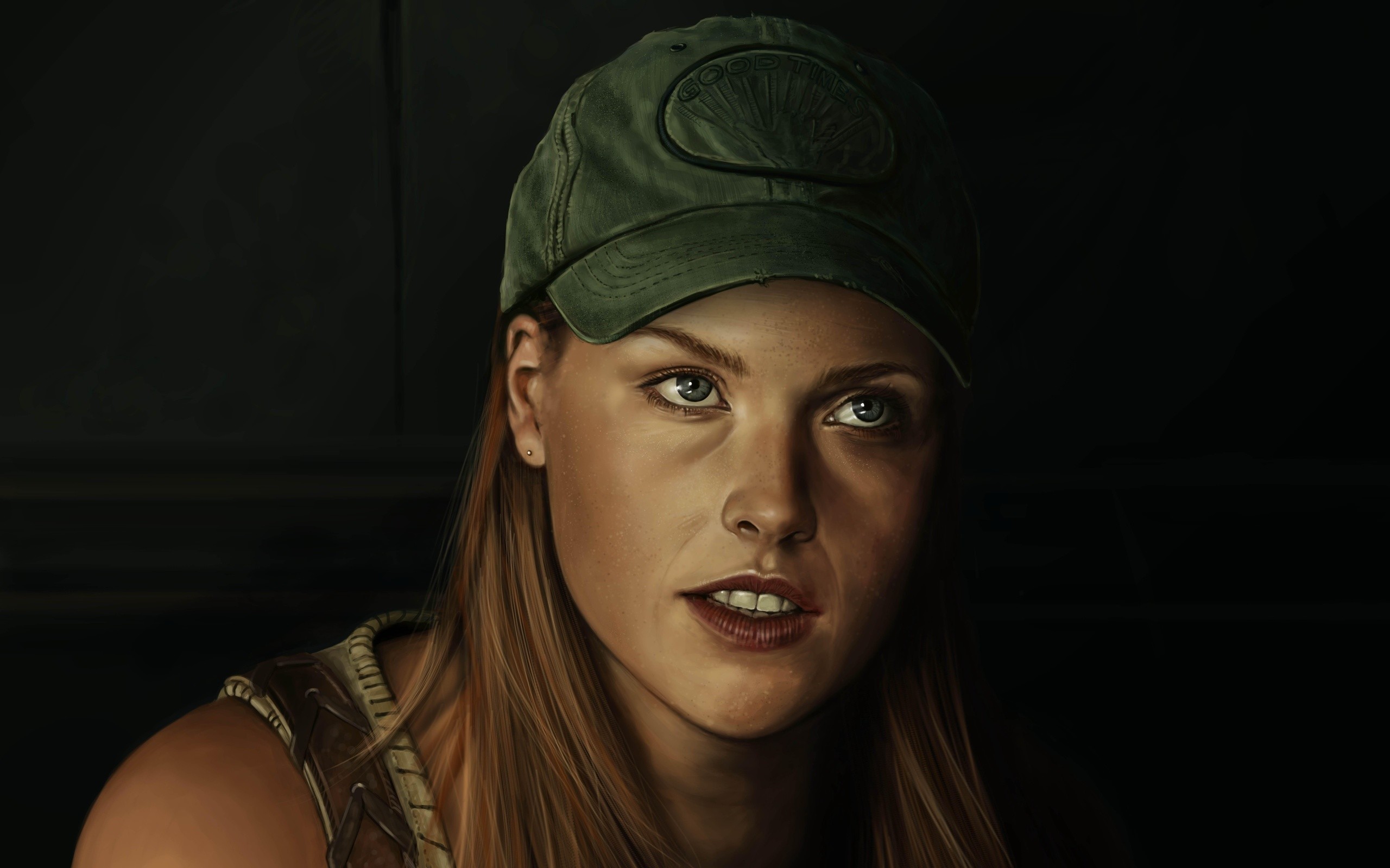 2560x1600 Resident Evil, Painting Art, Painting Pictures, Claire Redfield Ali Larter  Ali Larter Resident