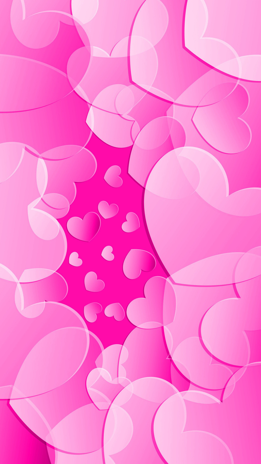 1080x1920 I'm really in a Pink mood this week. I'm Styling Pink Wallpapers for both  Home and Lock Screens today. They are both full of hearts, is love in the  air?