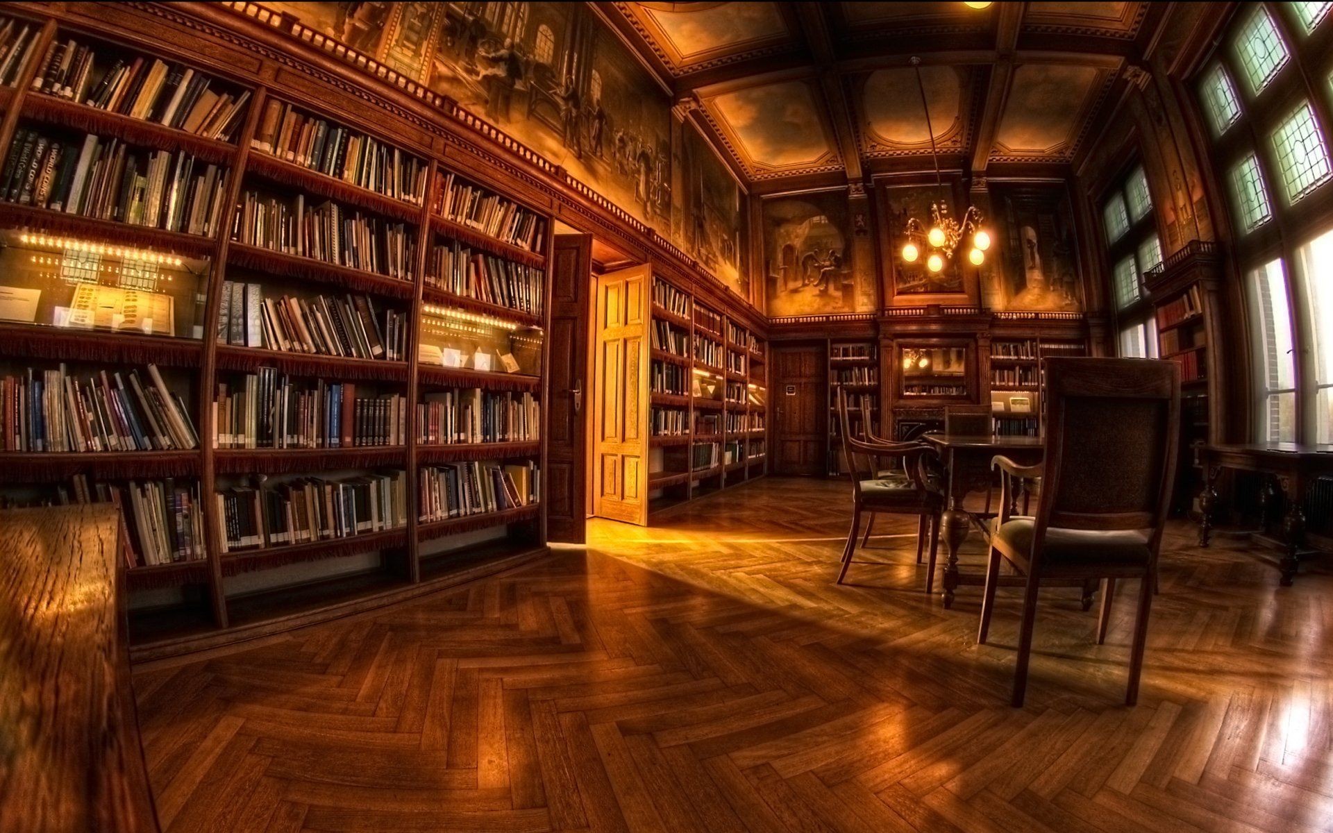 1920x1200  Wallpapers For > Fantasy Library Background