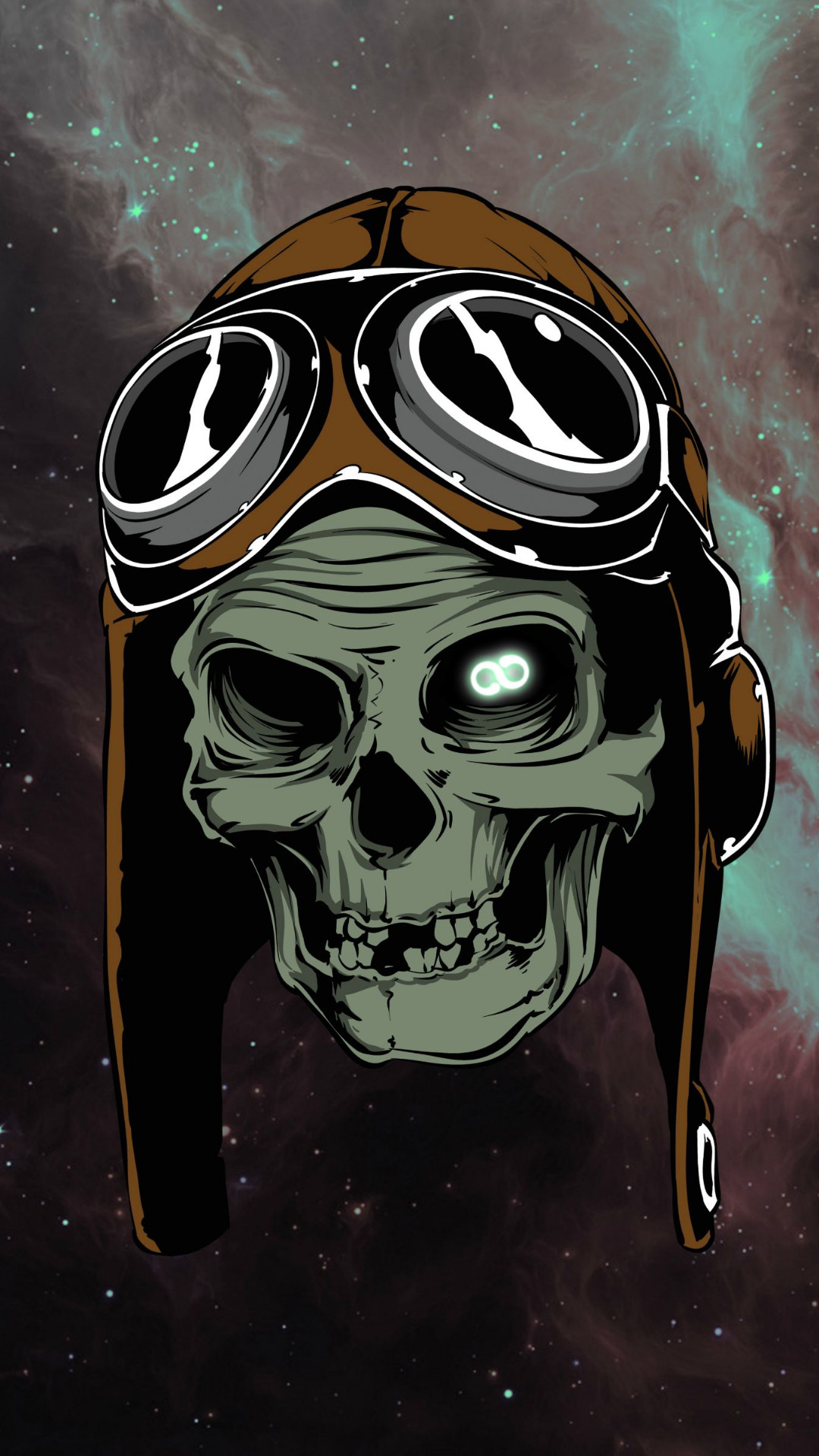 1080x1920 Space Skull