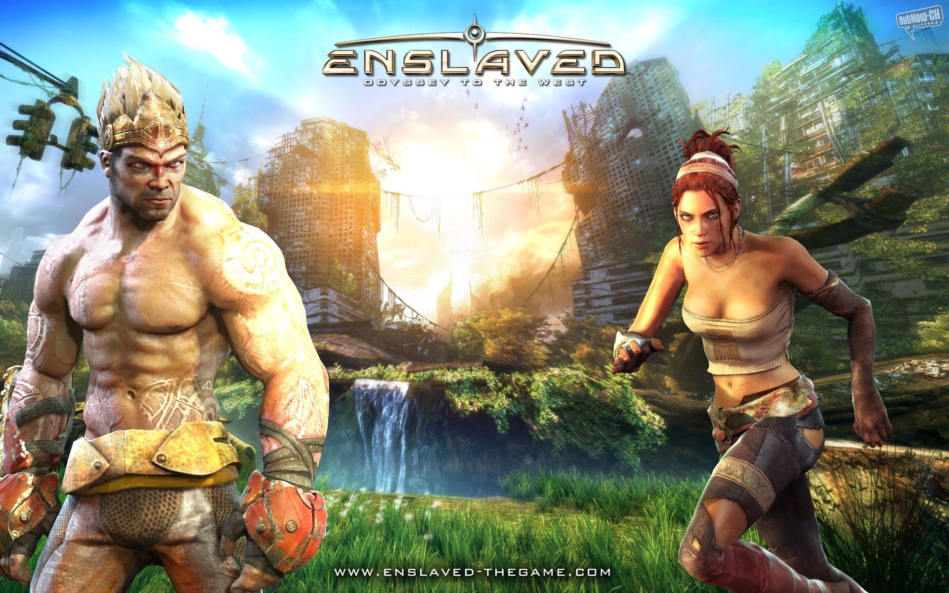 1920x1200  free computer wallpaper for enslaved odyssey to the west