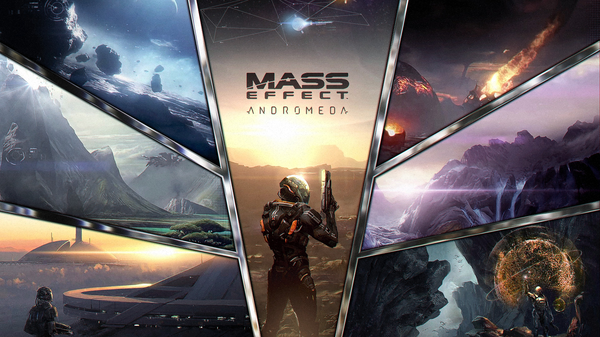 1920x1080 BioWare is bringing out the big guns prior to their official trailer launch  of their latest Mass Effect adventure: Andromeda. Today the developers  behind ...