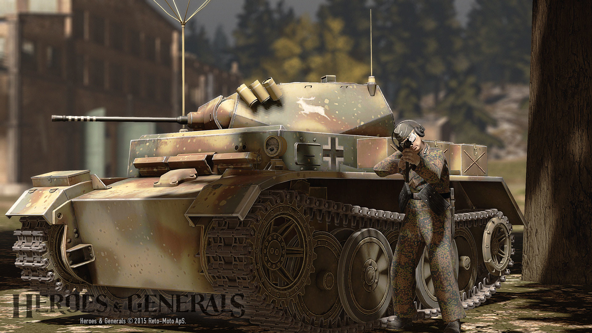 1920x1080 Developer Reto-Moto has announced a new update to their World War II MMOFPS  Heroes & Generals called Zhukov - Armored Ambush. The update improves light  tank ...