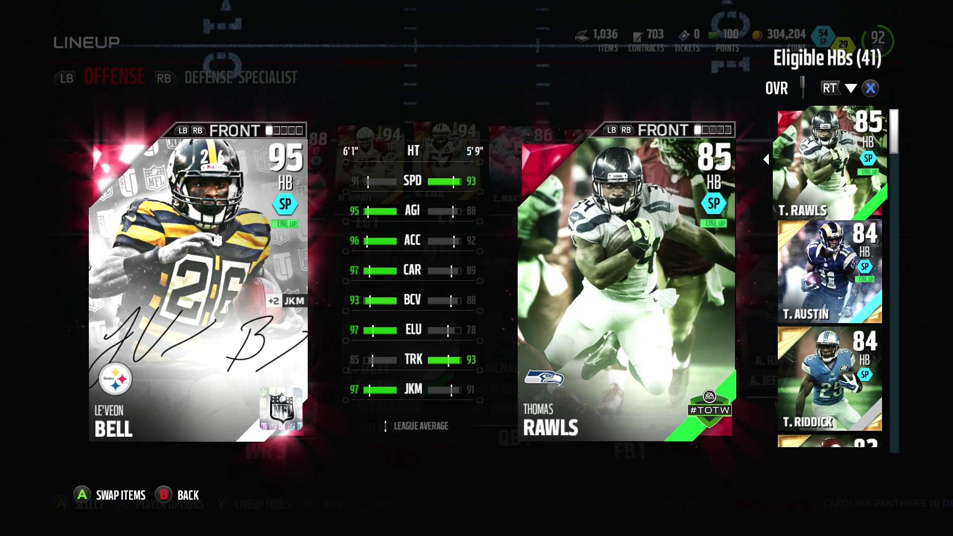 1920x1080 MADDEN 16- 95 OVERALL LE'VEON BELL SIGNATURE CARD REVIEW- MUST WATCH- HE IS  AN ANIMAL! - YouTube