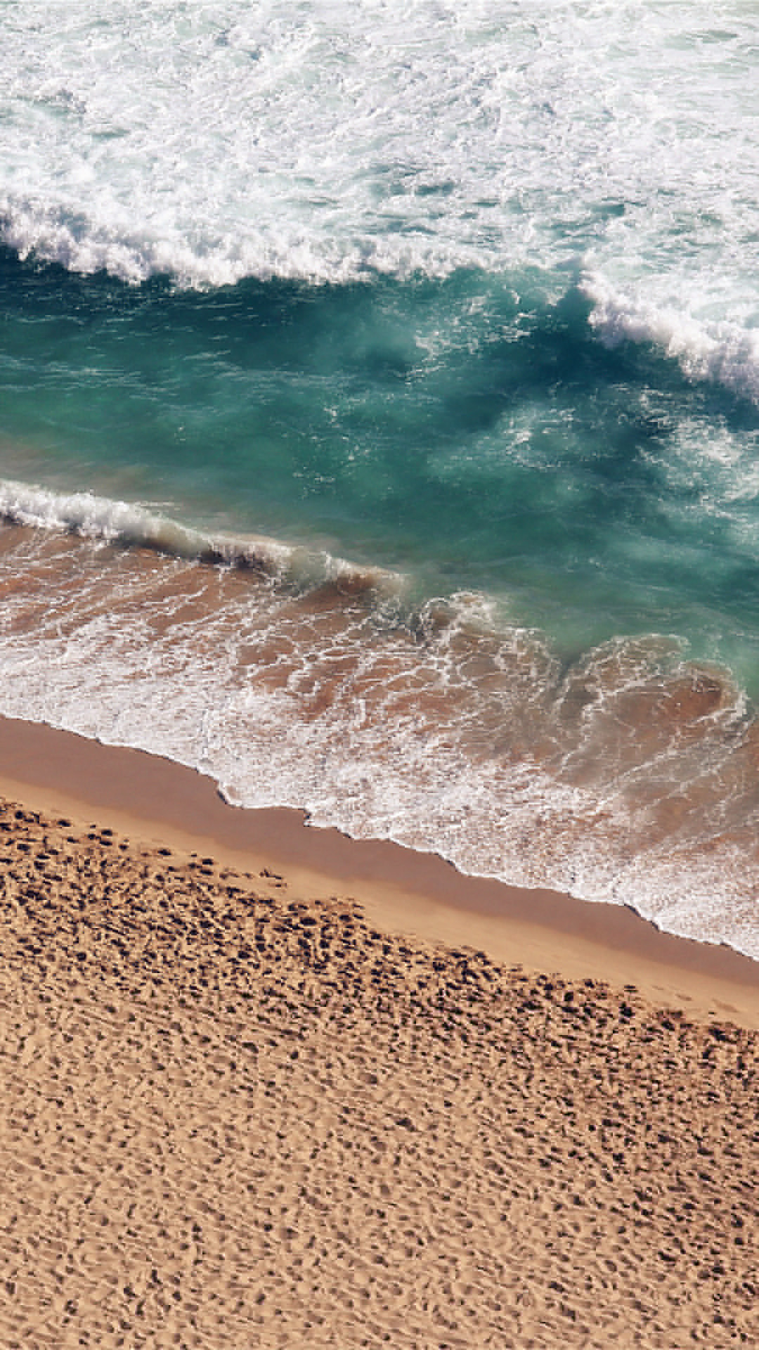 1080x1920 Beach Wave Coast Nature Sea Water Summer iPhone 8 wallpaper