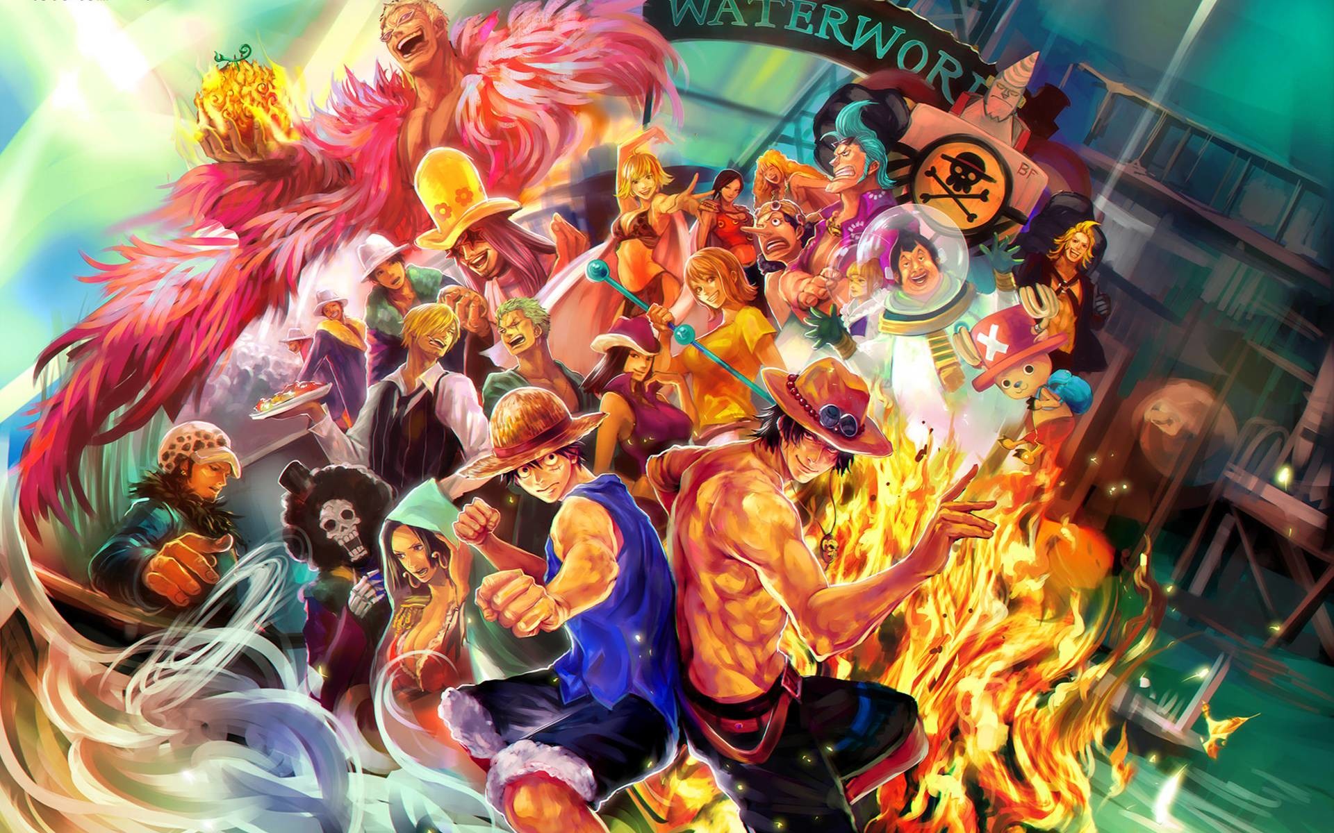 1920x1200 ... Photo Collection All Of One Piece Wallpaper