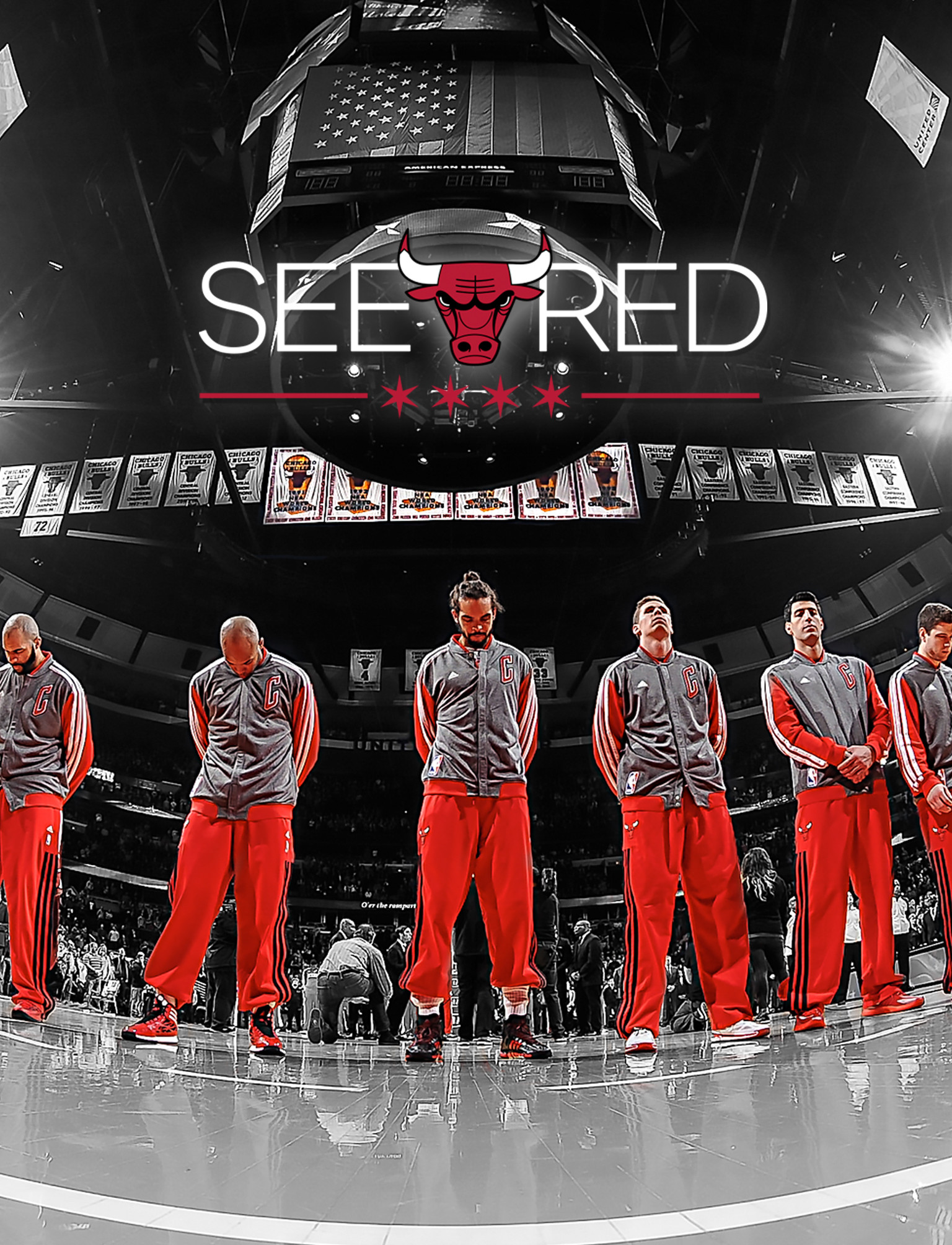 1536x2008 SEE RED | Chicago Bulls Playoffs