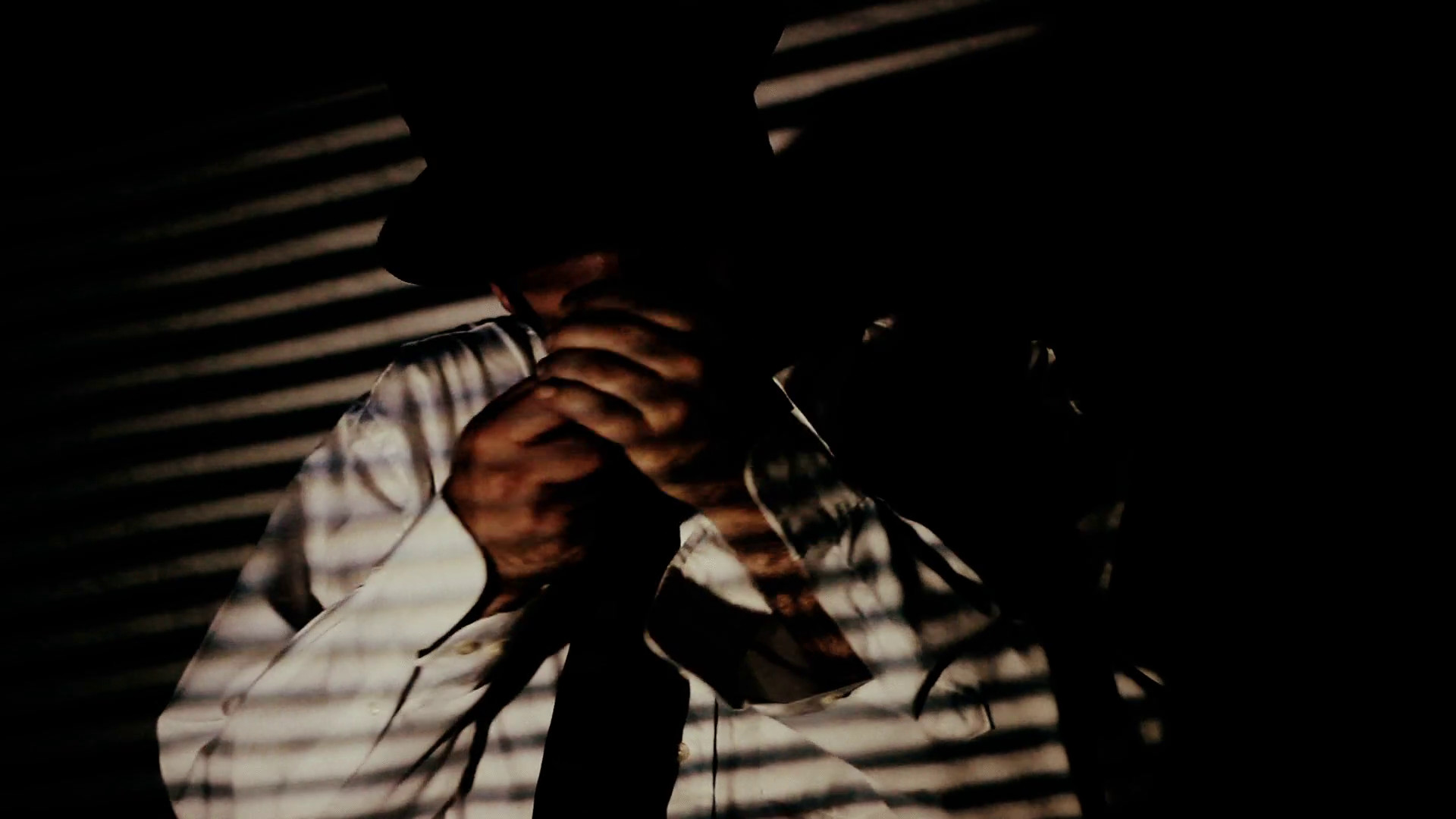 1920x1080 Film Noir Man Lighting Cigarette Shadows. Man, detective interrogator, in  film noir shadows