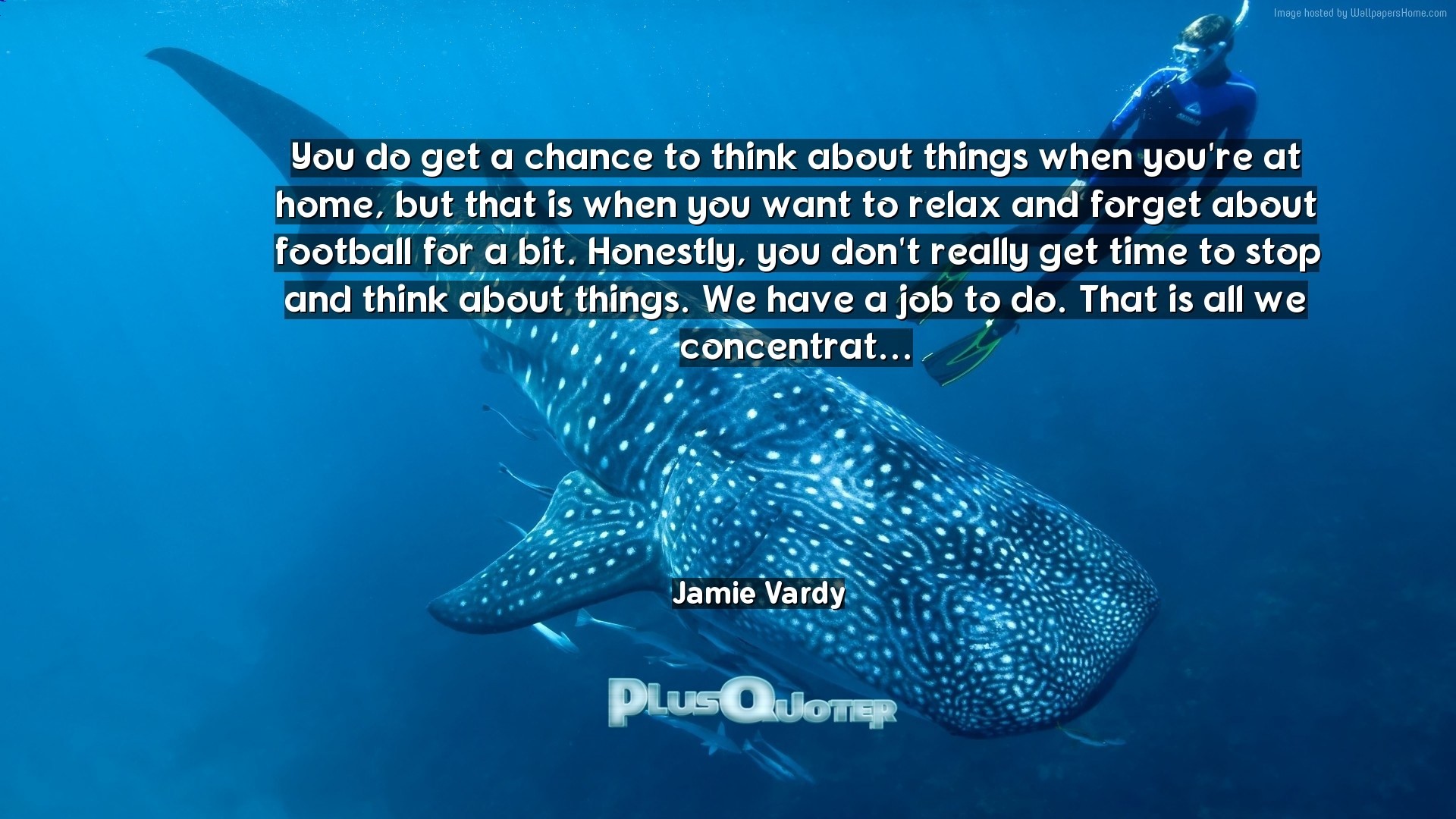 1920x1080 Download Wallpaper with inspirational Quotes- "You do get a chance to think  about things