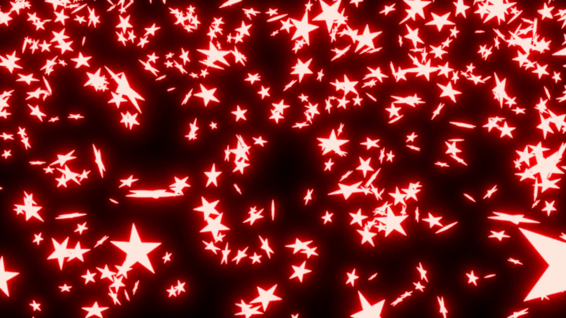 1920x1080 Animated falling neon red stars on black background. Motion Background -  VideoBlocks
