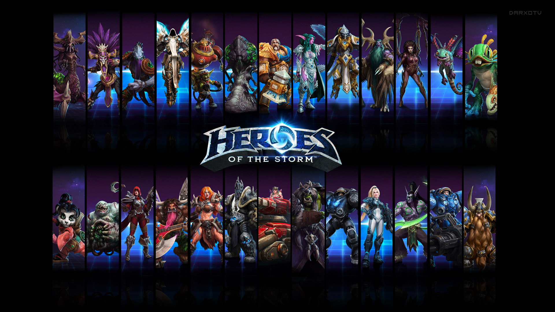 1920x1080 ... Heroes of The Storm - Heroes Wallpaper  by DarxoTV