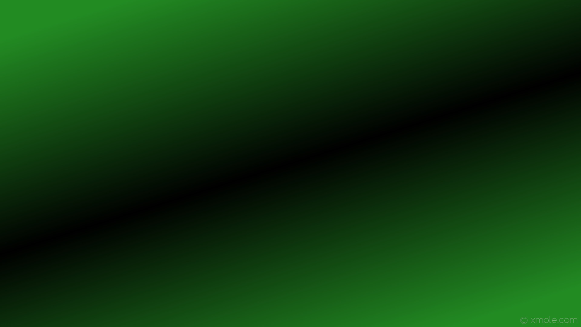 1920x1080 wallpaper linear green black gradient highlight forest green #228b22  #000000 315Â° 50%